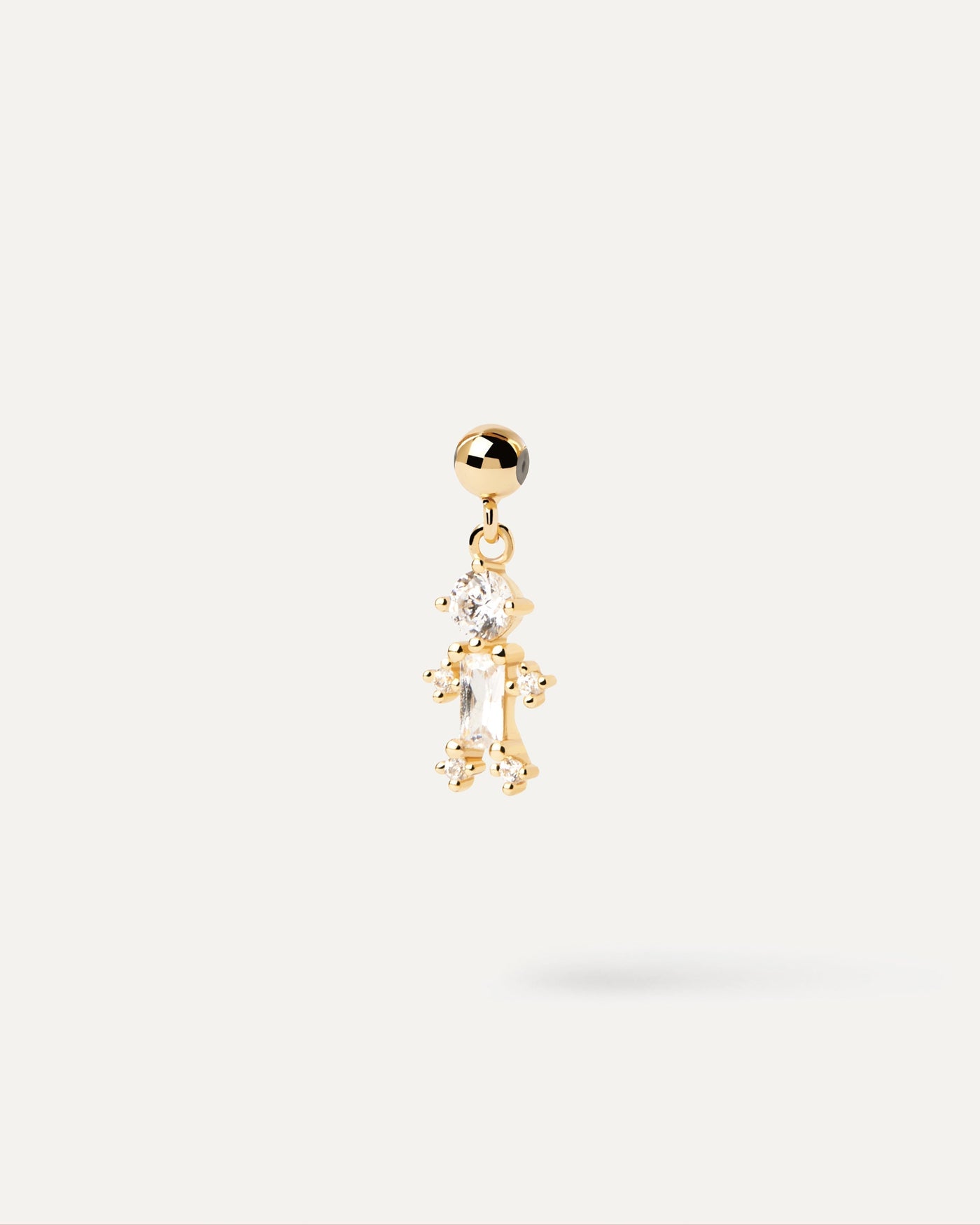 Mini Me Charm 
  
    Sterling Silver / 18K Gold plating
  
