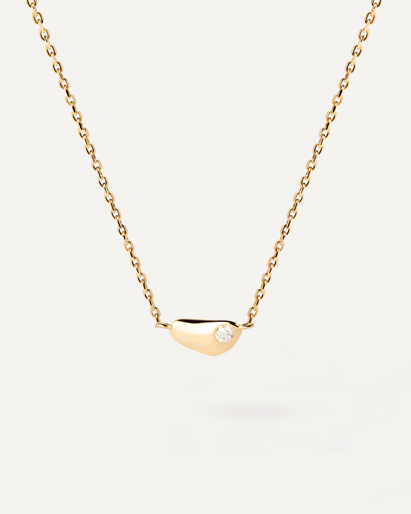 Delta necklace - 
  
    Sterling Silver / 18K Gold plating
  

