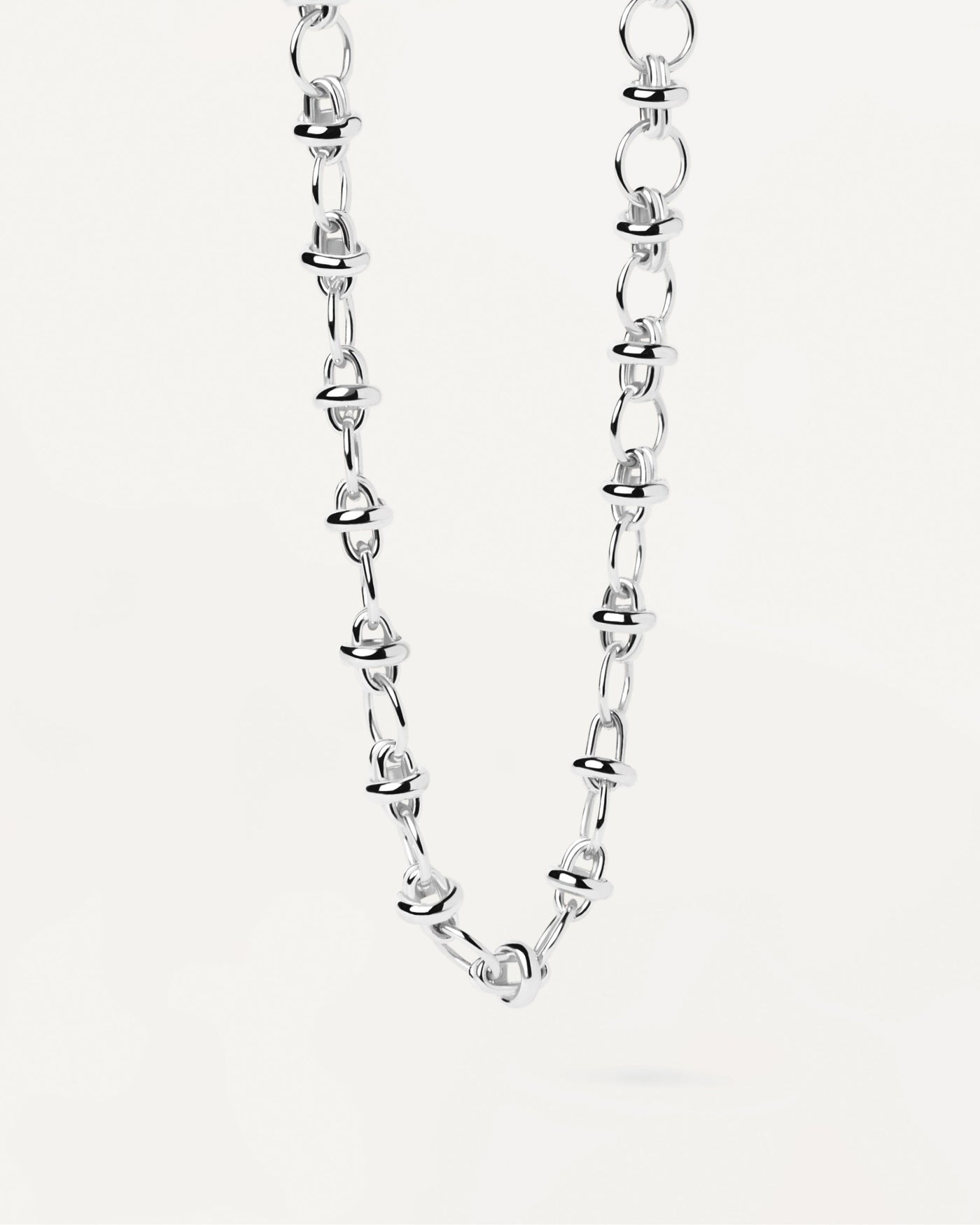 2024 Selection | Meraki Silver Chain Necklace. Sterling silver chain necklace with round links. Get the latest arrival from PDPAOLA. Place your order safely and get this Best Seller. Free Shipping.