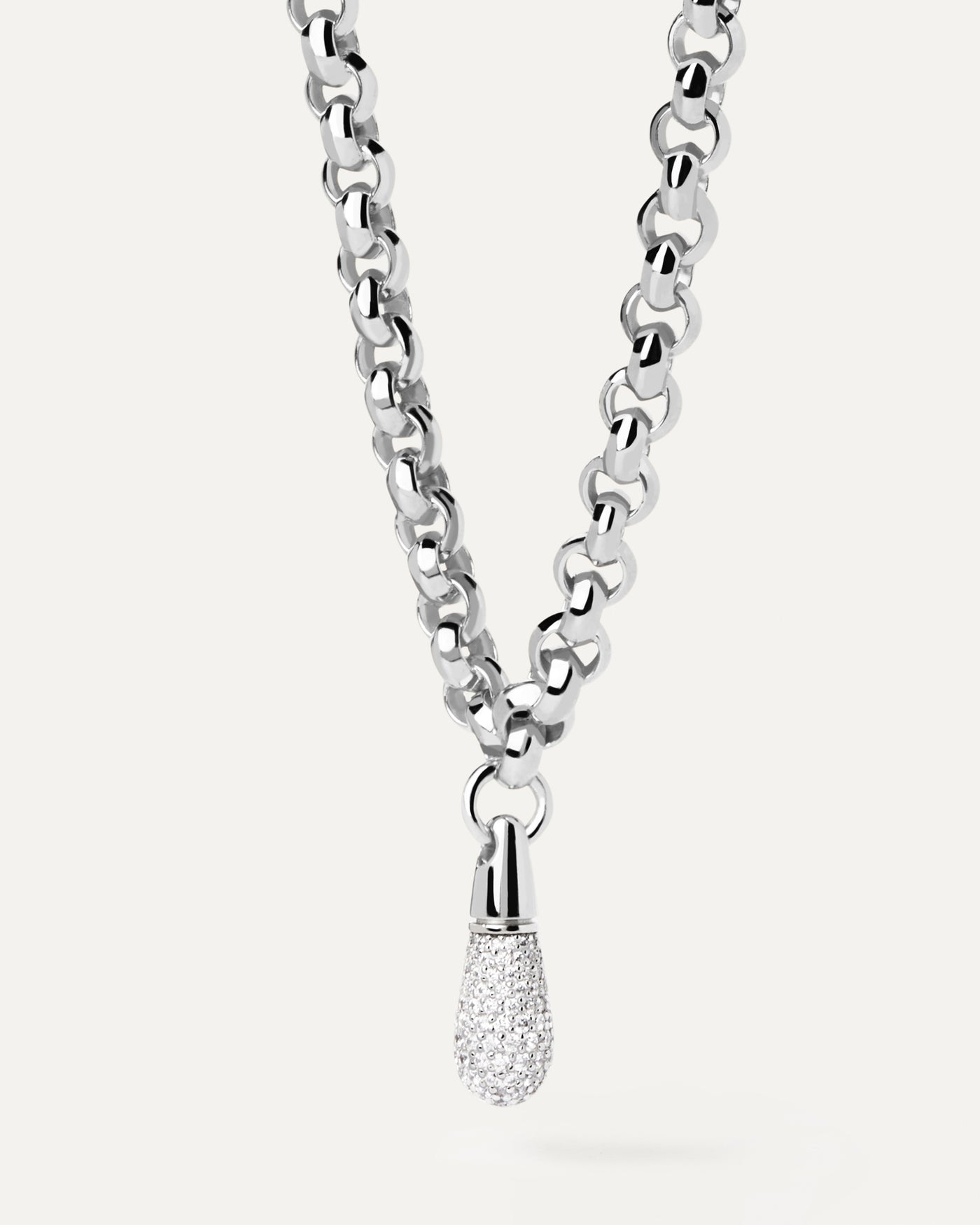 2023 Selection | Jazz Silver Chain Necklace. Get the latest arrival from PDPAOLA. Place your order safely and get this Best Seller. Free Shipping.