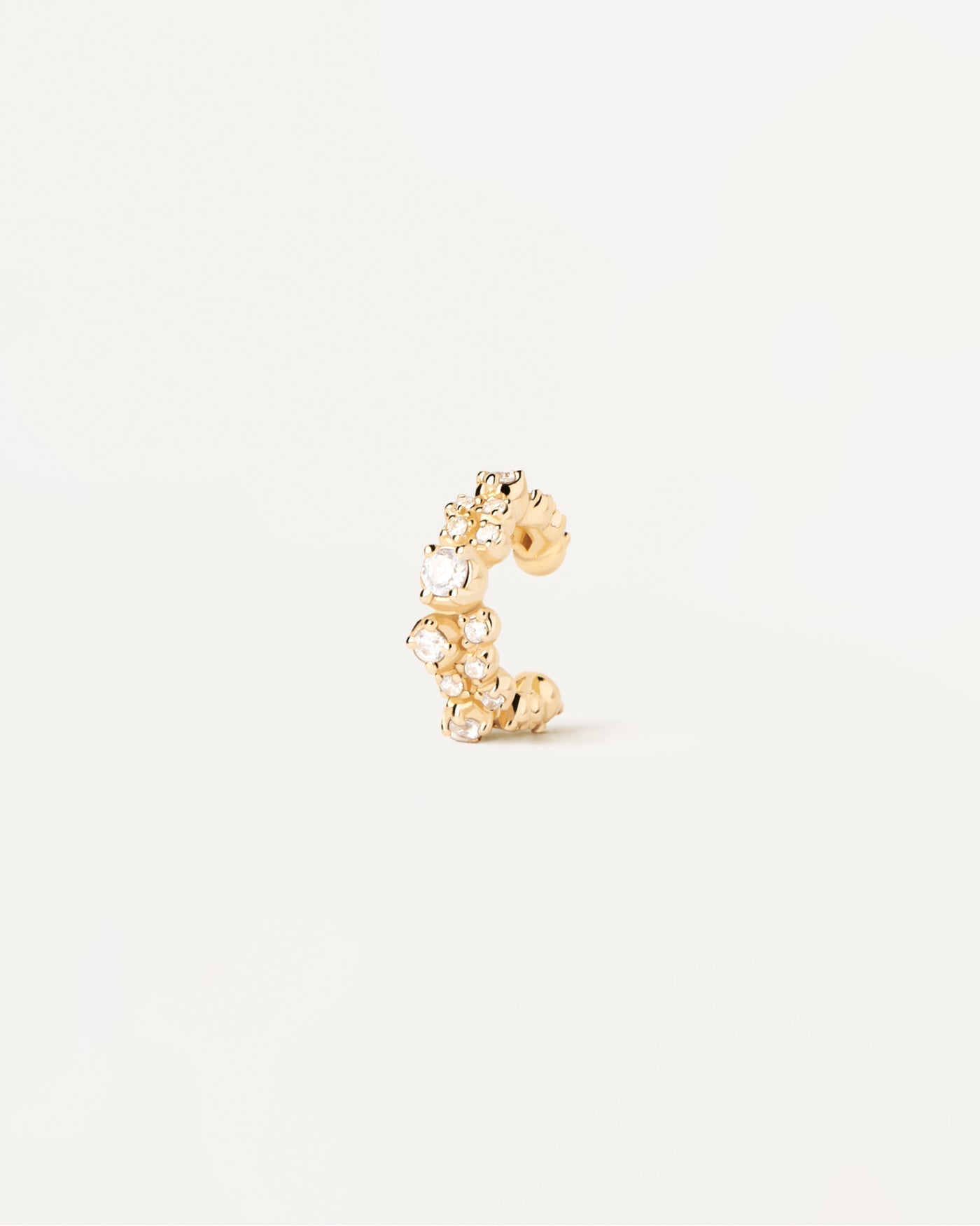 2023 Selection | Bubble Ear Cuff. Gold-plated silver bright ear cuff with white zirconia . Get the latest arrival from PDPAOLA. Place your order safely and get this Best Seller. Free Shipping.