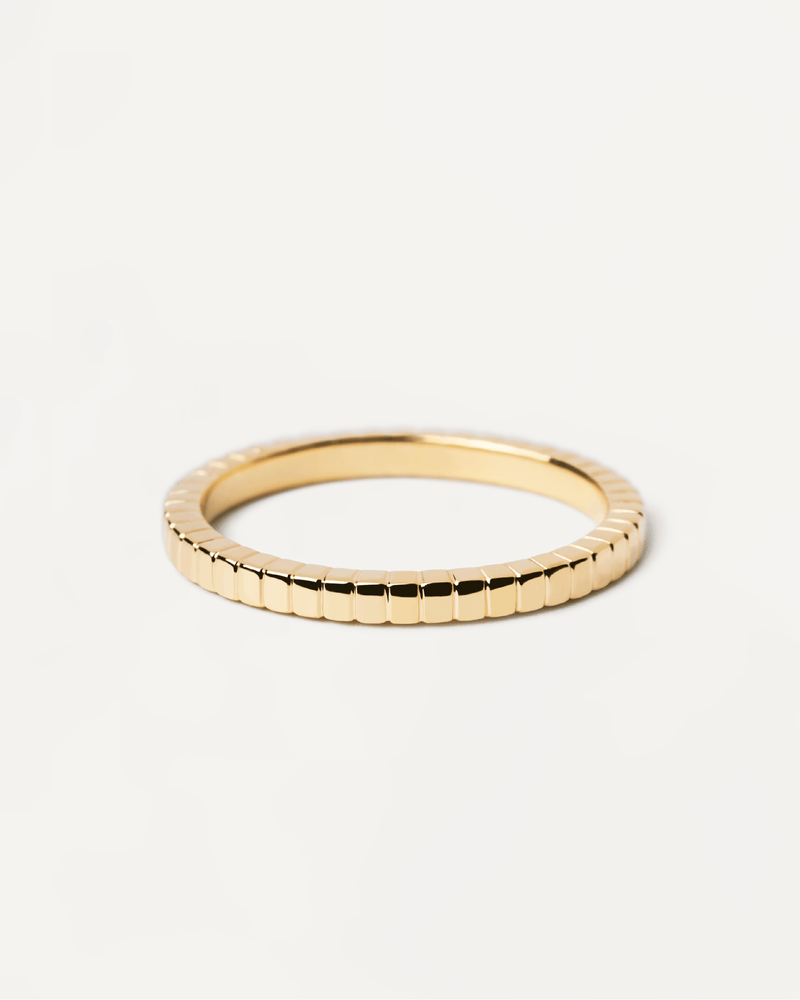 Lea Ring - 
  
    Sterling Silver / 18K Gold plating
  
