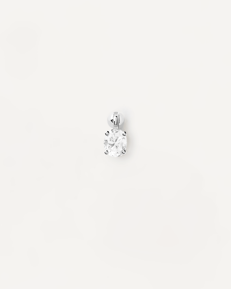 Gia Single Silver Earring - 
  
    Sterling Silver
  
