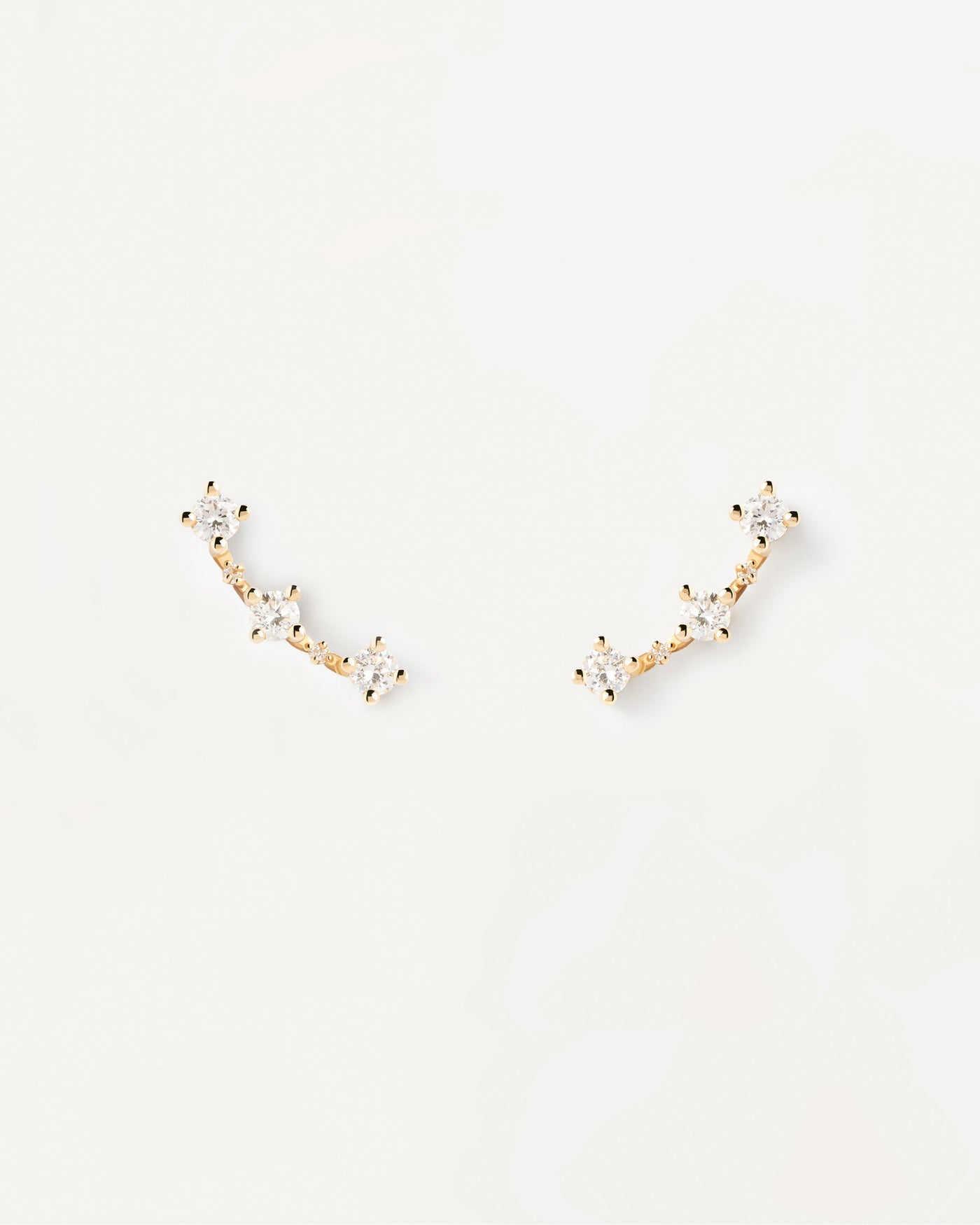 Diamonds and gold Liberty Single Earring - 
  
    18K Gold
  
