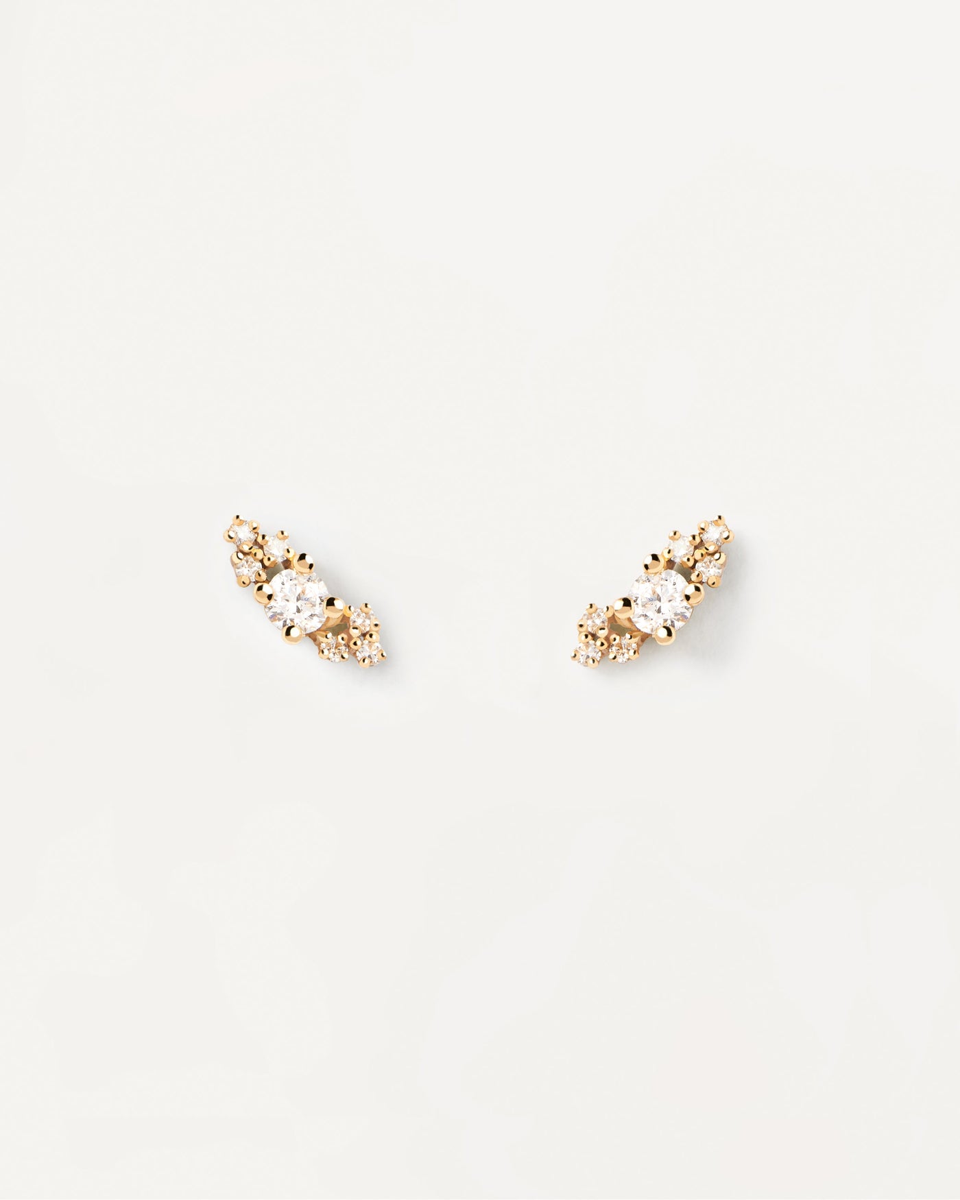 Diamonds and gold Amelie Single Earring - 
  
    18K Gold
  
