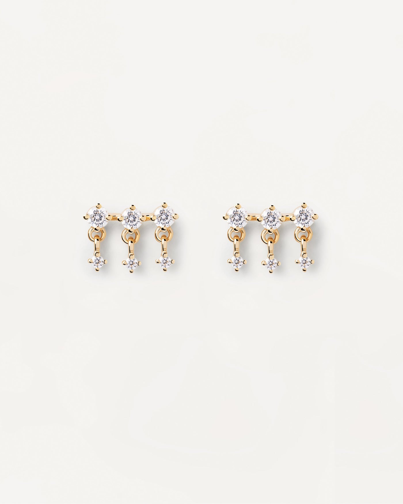 Sol Single Earring - 
  
    Sterling Silver / 18K Gold plating
  
