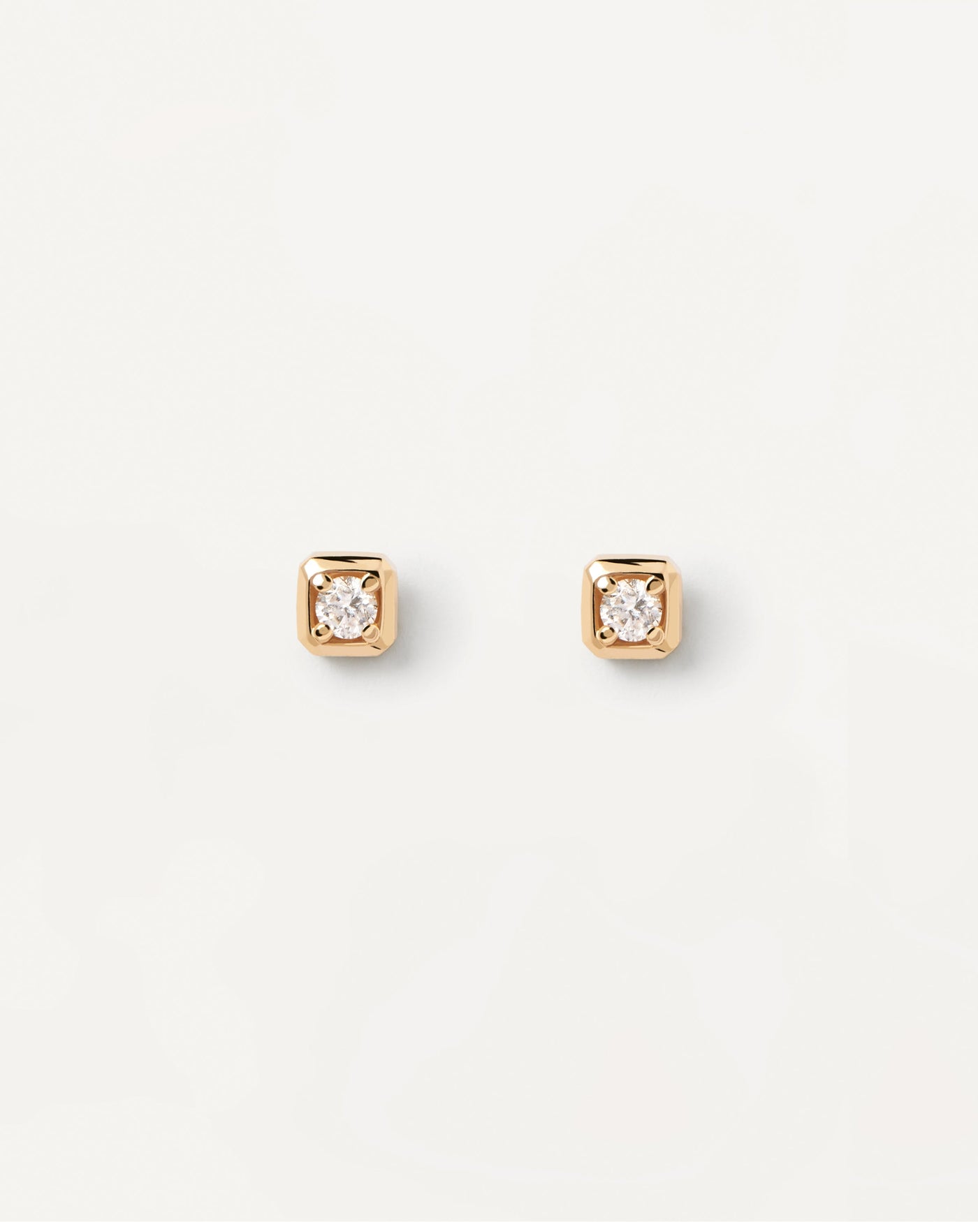 Diamond and gold Ava Single Earring - 
  
    18K Gold
  
