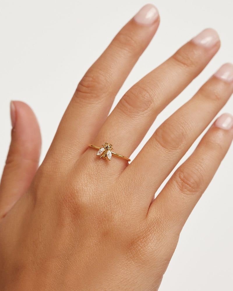 Buzz Ring - 
  
    Sterling Silver / 18K Gold plating
  
