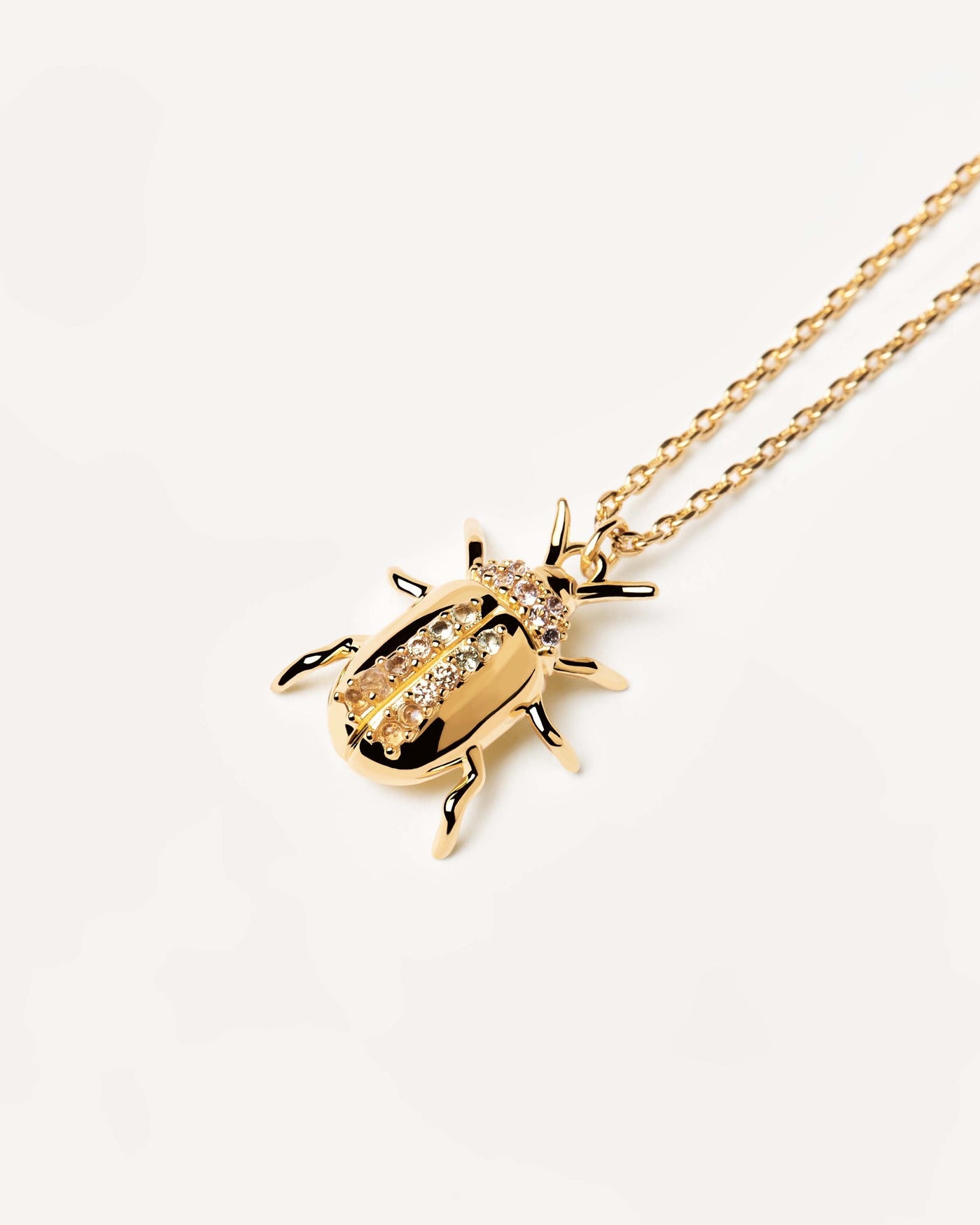 2023 Selection | Balance Beetle Gold Necklace. Get the latest arrival from PDPAOLA. Place your order safely and get this Best Seller. Free Shipping over 40€