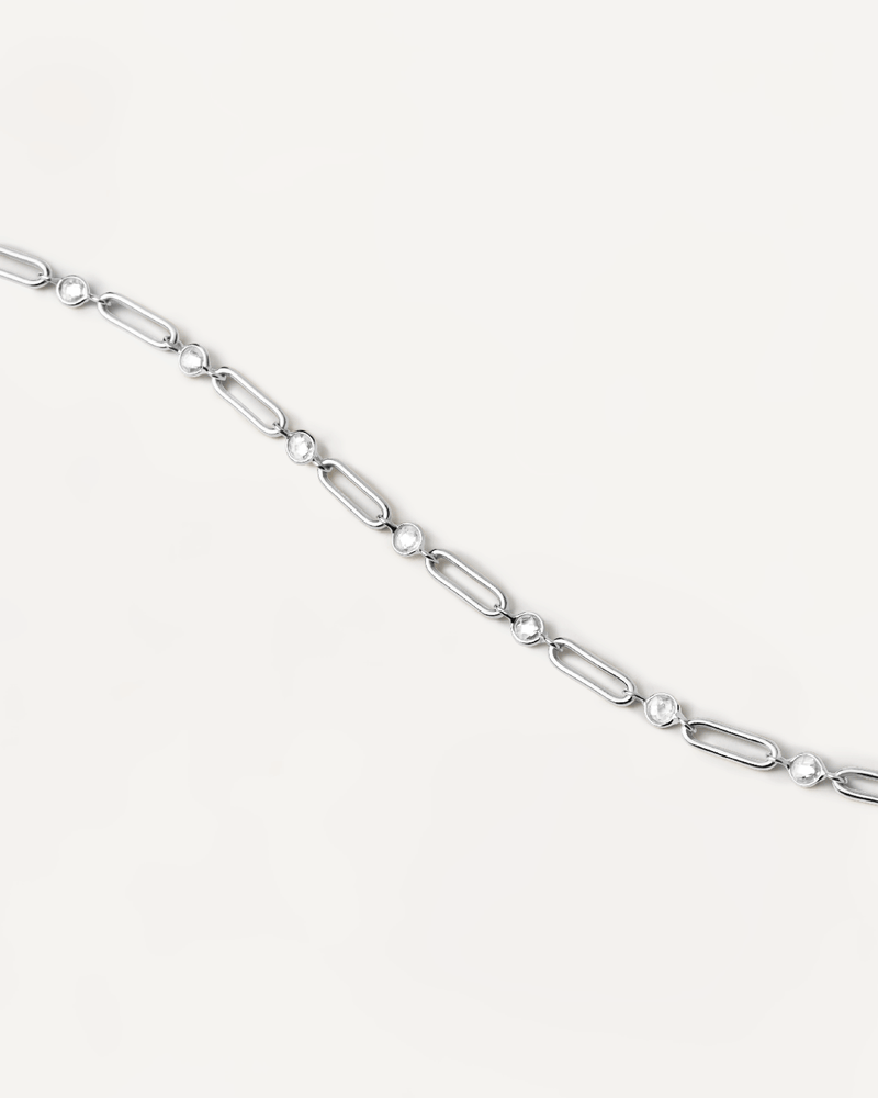 Miami Silver Chain Bracelet - 
  
    Sterling Silver
  
