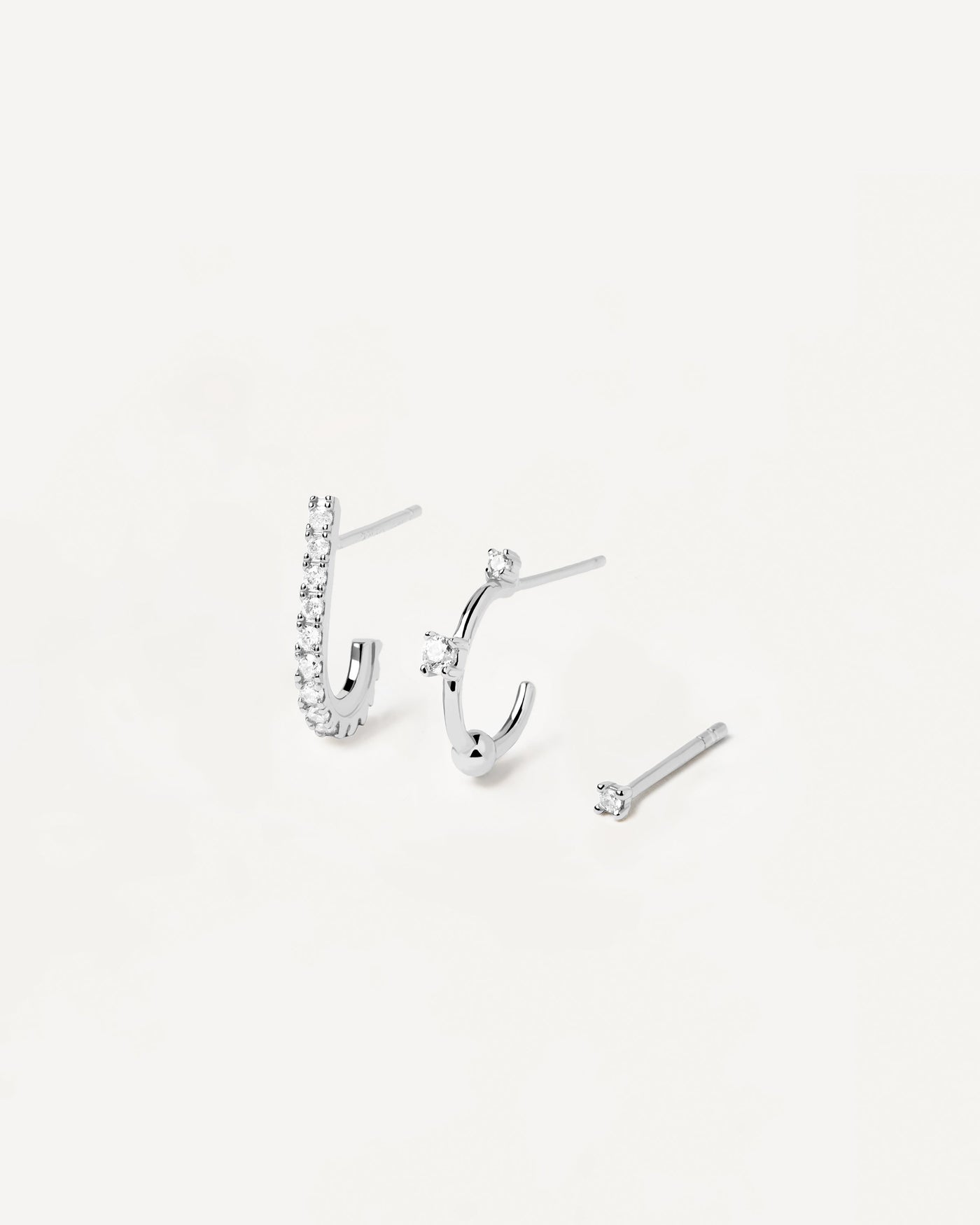 2024 Selection | L'Oiseau Silver Earrings Set. Get the latest arrival from PDPAOLA. Place your order safely and get this Best Seller. Free Shipping.