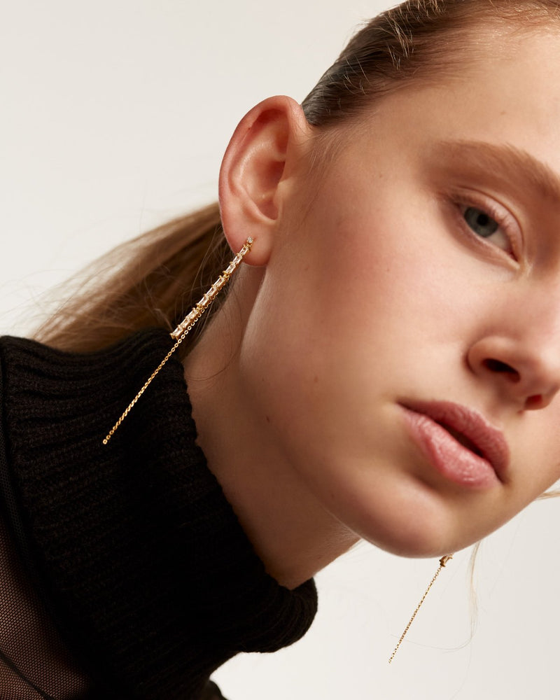 GRID Idris Gold earrings - 
  
