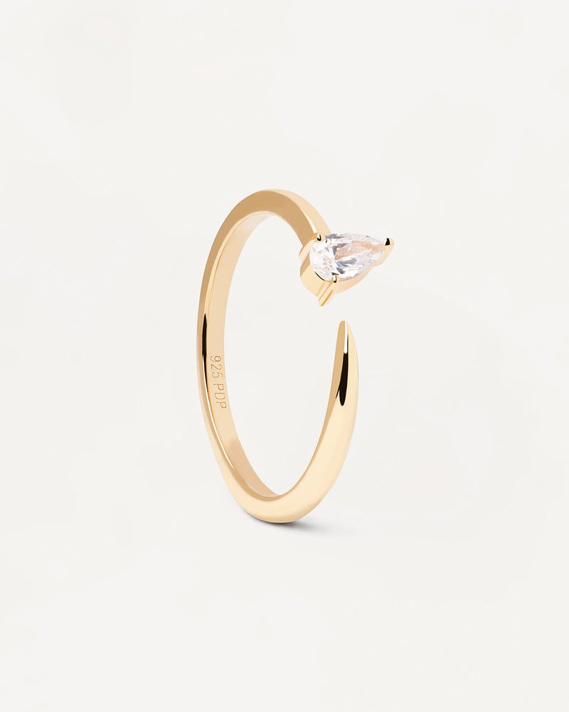 Anello Twing - 
  
    Argento sterling / Placcatura in Oro 18K
  

