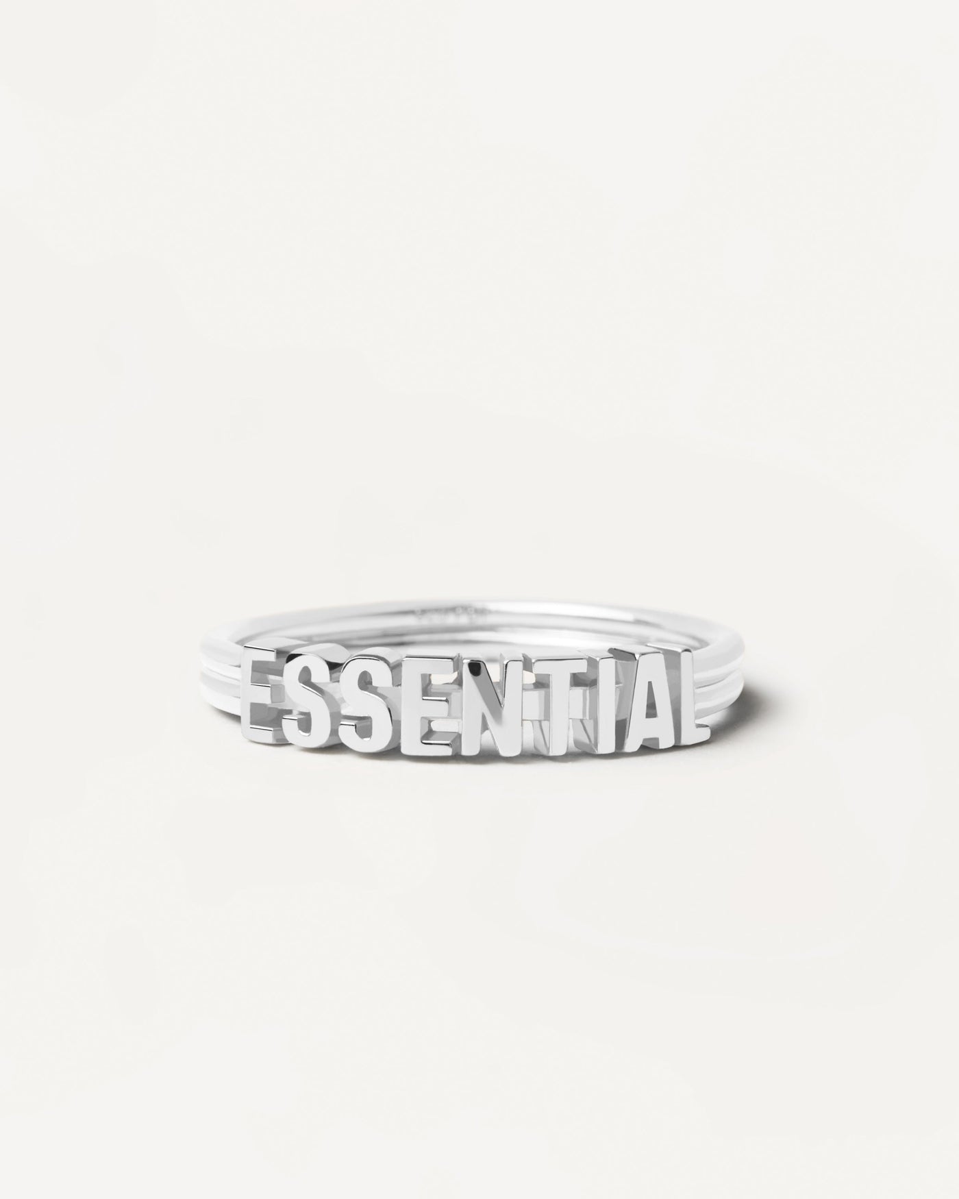 2023 Selection | Essential Silver Ring. Essential claim ring in sterling silver with 3 bands design. Get the latest arrival from PDPAOLA. Place your order safely and get this Best Seller. Free Shipping.