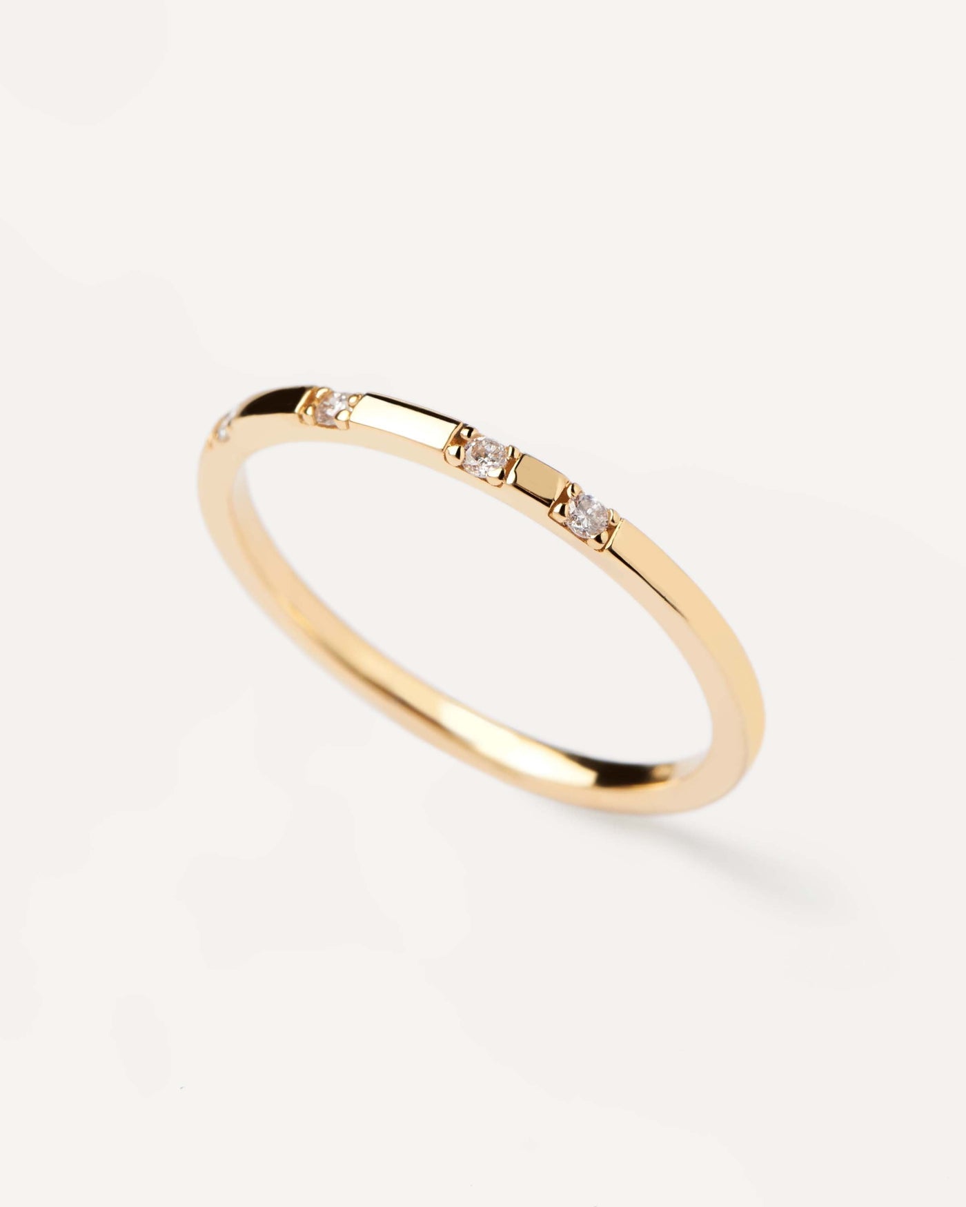 Solid yellow gold ring online