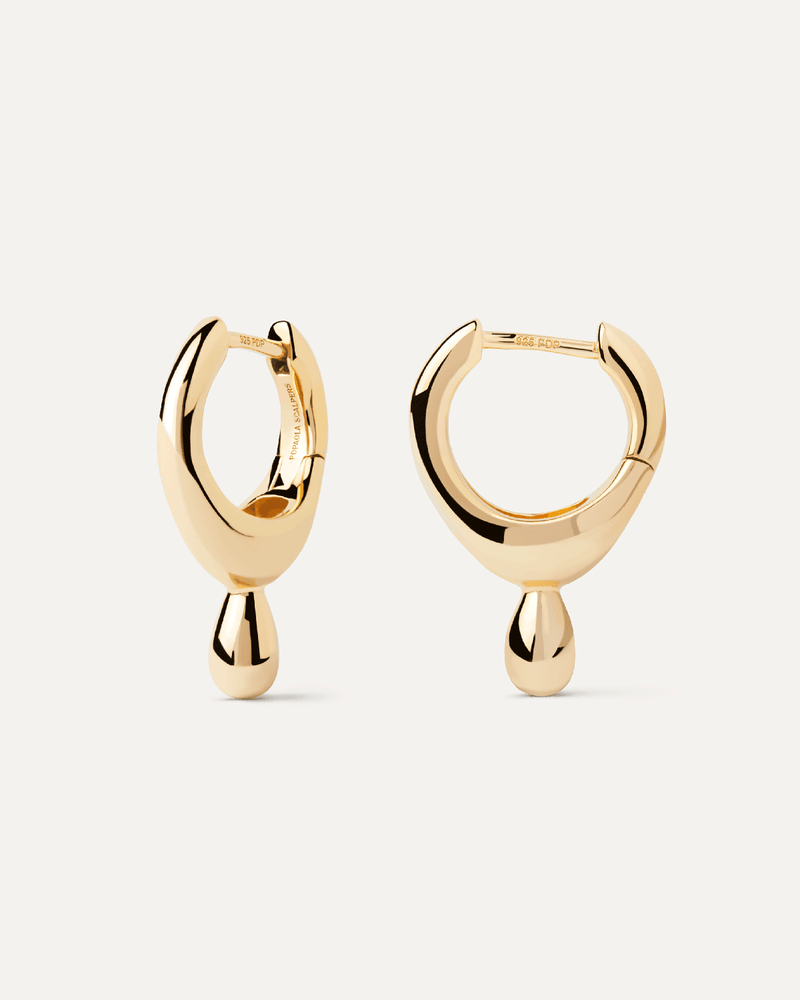 Lava Hoops - 
  
    Sterling Silver / 18K Gold plating
  
