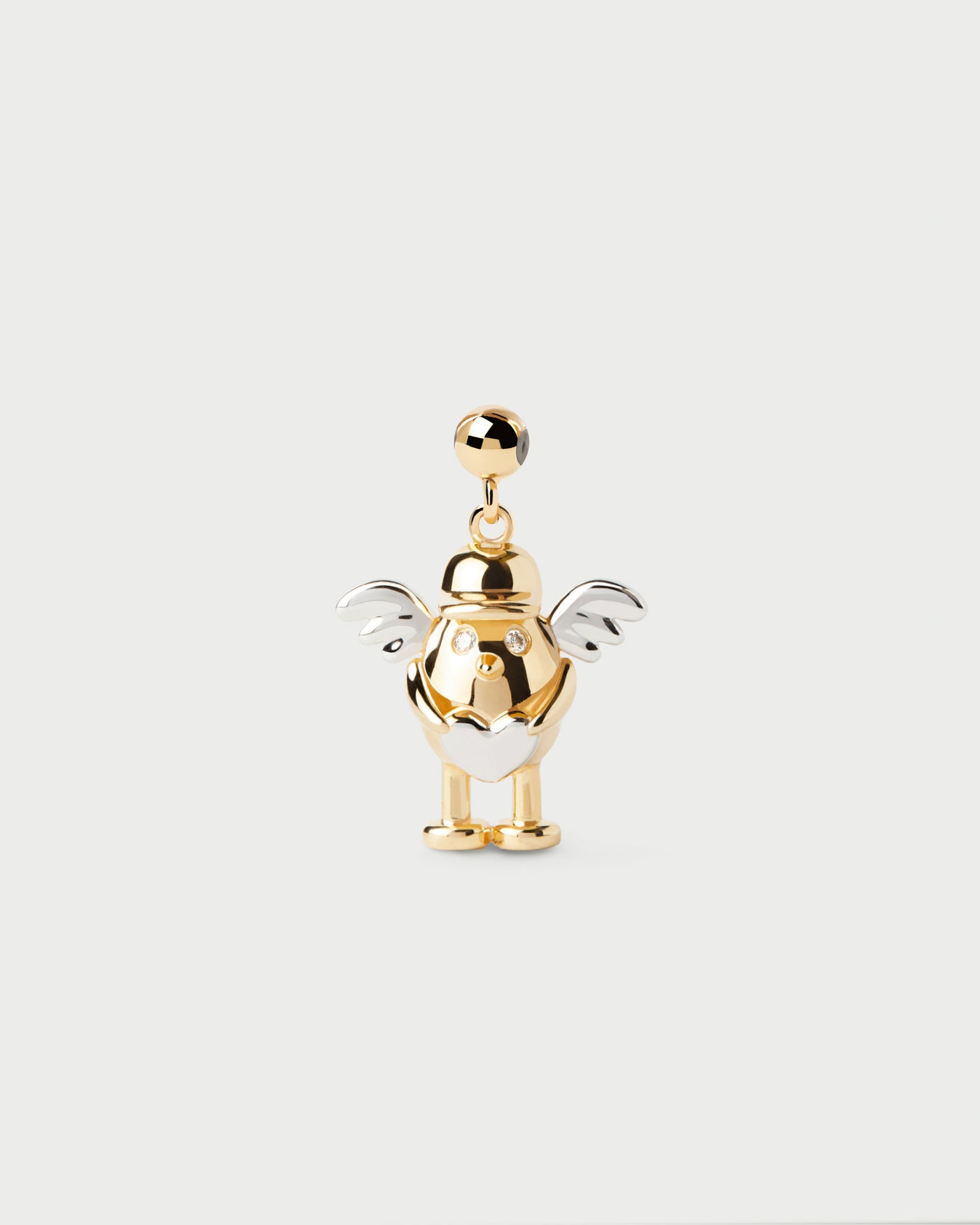 Cupid Charm 
  
    Sterling Silver / 18K Gold plating
  
