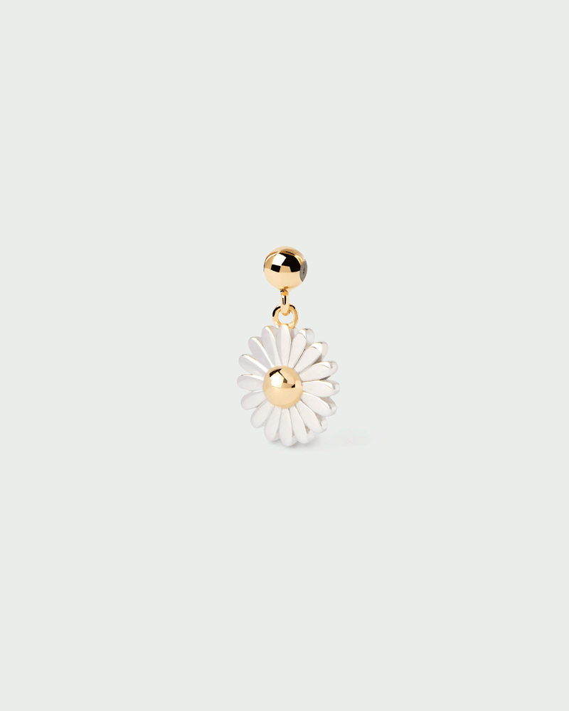 Daisy Charm - 
  
    Sterling Silber / 18K Goldplattierung
  
