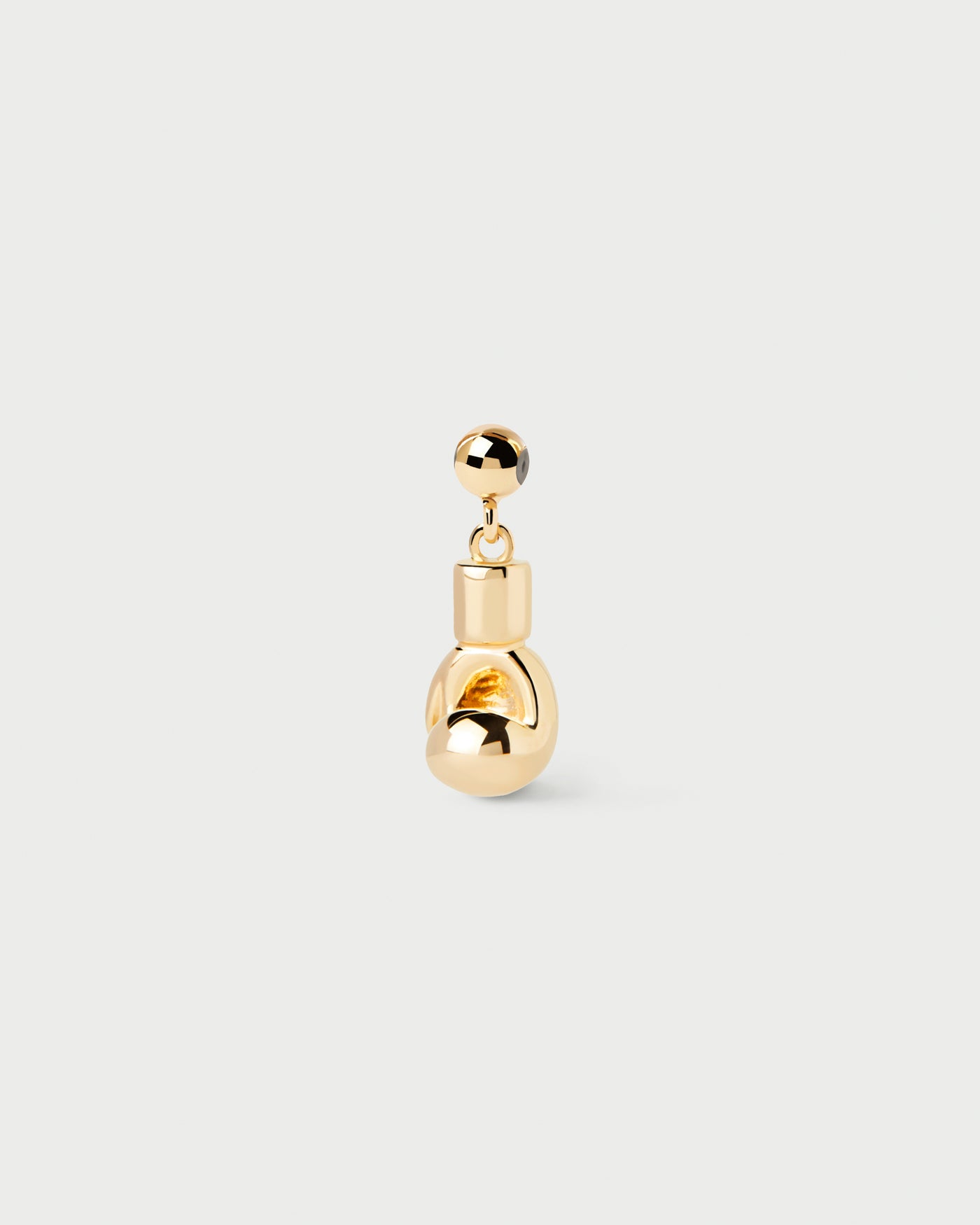 Charm Guanto da boxe 
  
    Argento sterling / Placcatura in Oro 18K
  
