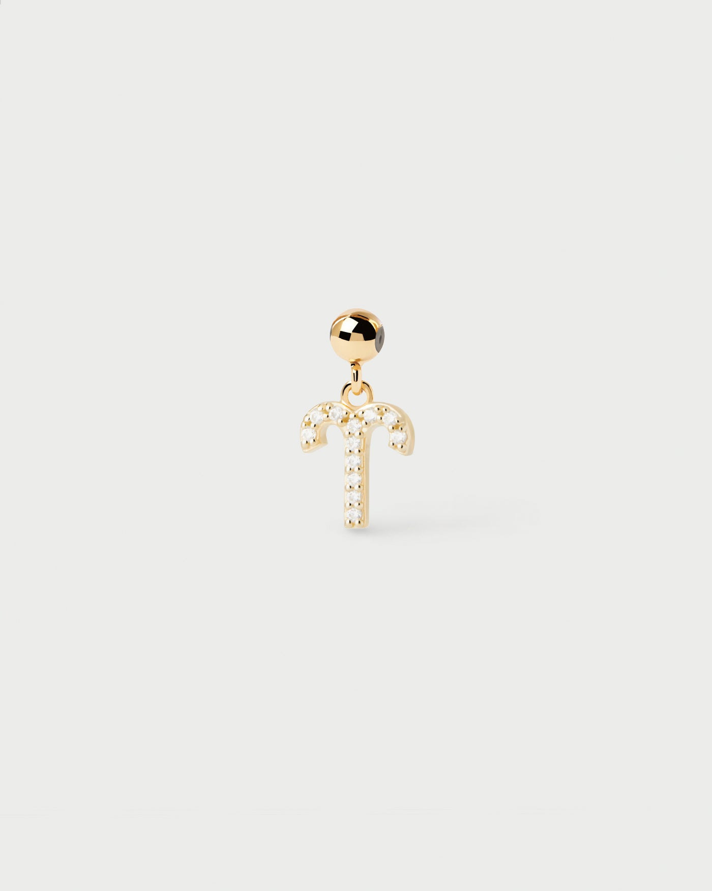 Charm signe du zodiaque Bélier avec zircon pour personnaliser collier ou bracelet