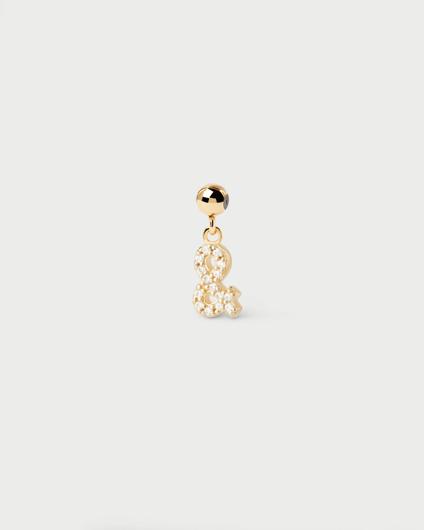 Ampersand Charm 
  
    Sterling Silber / 18K Goldplattierung
  

