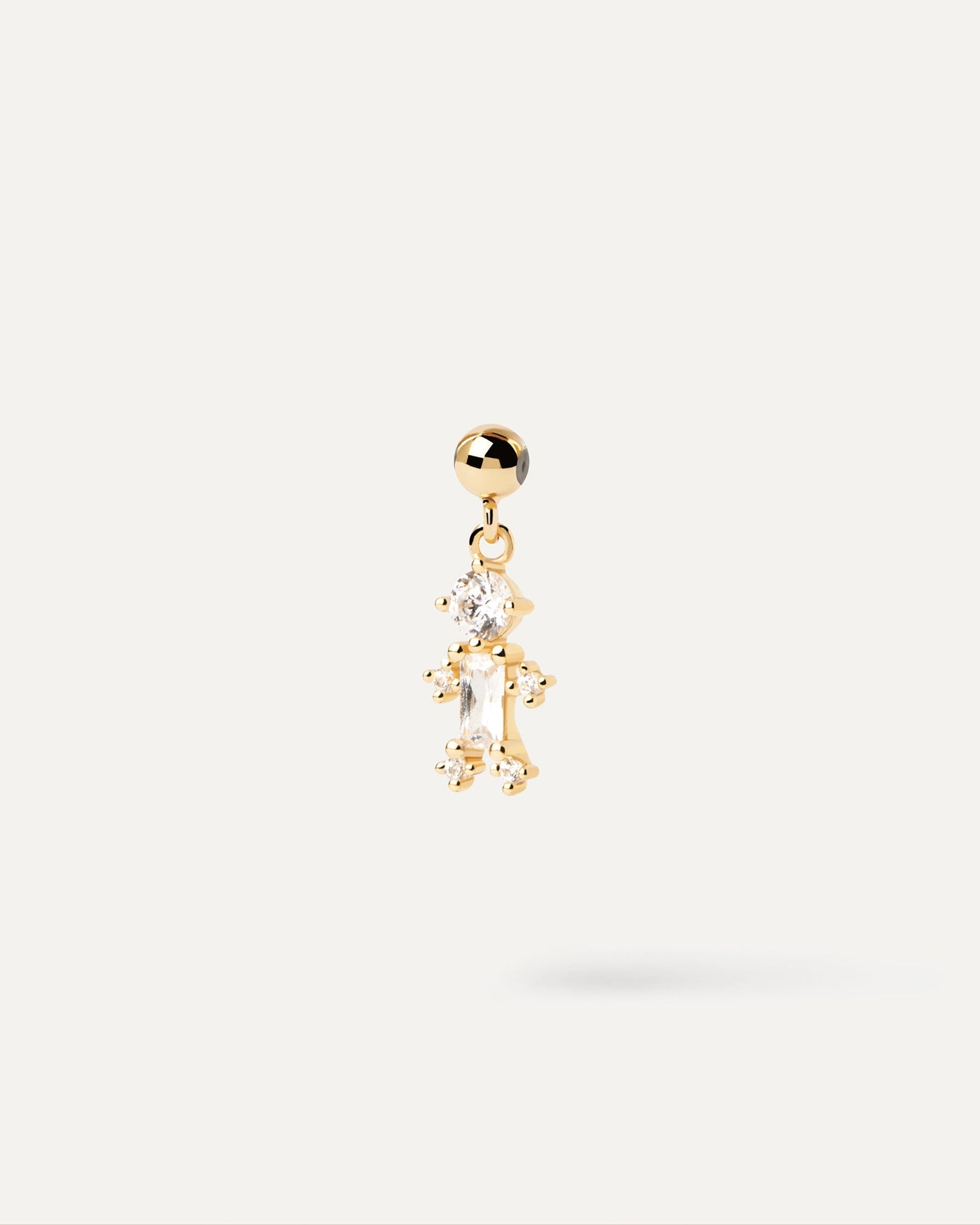 Mini Me Charm 
  
    Sterling Silber / 18K Goldplattierung
  
