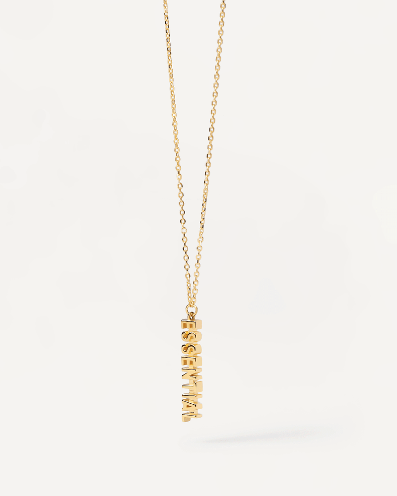 Essential Necklace - 
  
    Sterling Silver / 18K Gold plating
  
