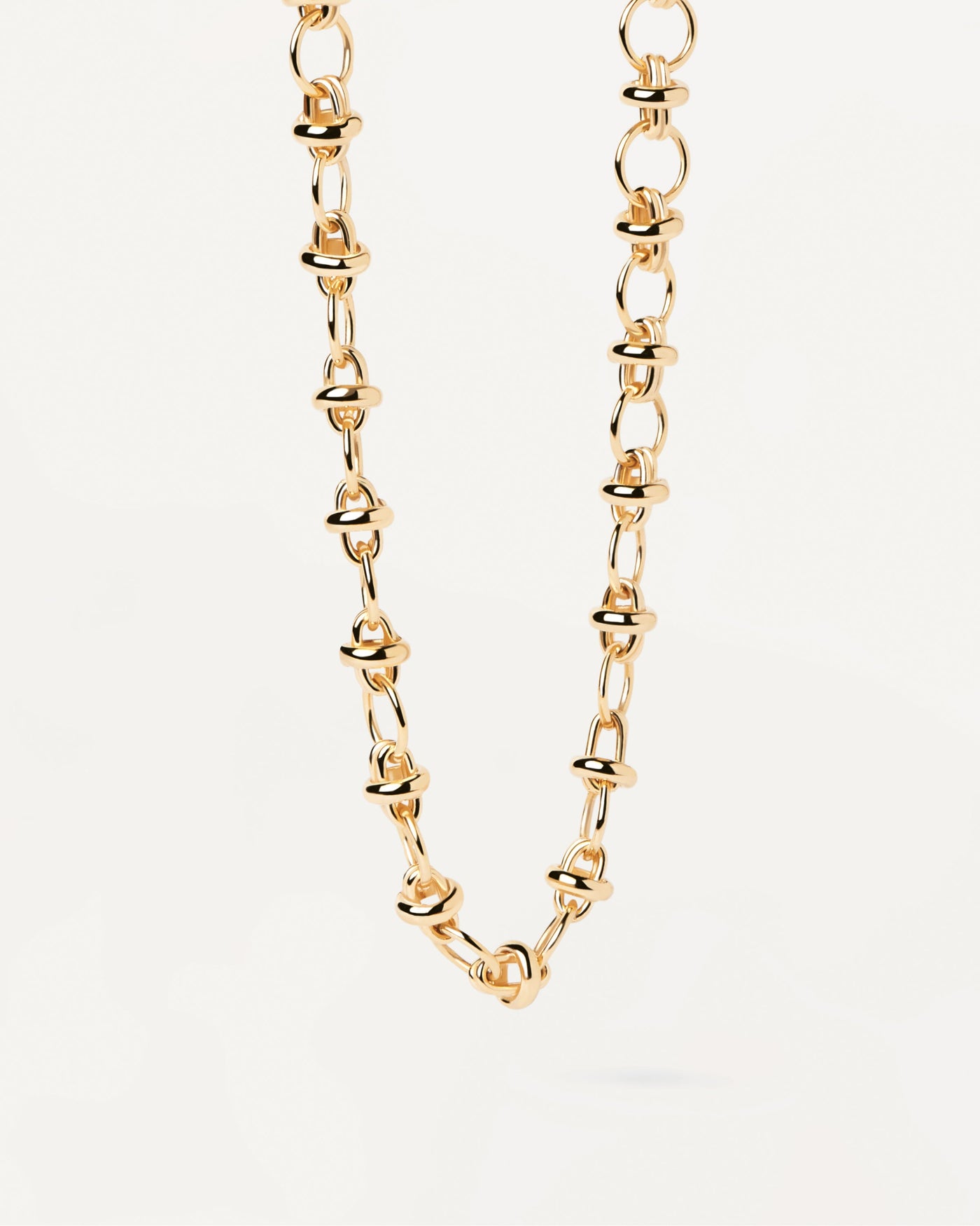 2023 Selection | Meraki Chain Necklace. Gold-plated silver chain necklace with round links. Get the latest arrival from PDPAOLA. Place your order safely and get this Best Seller. Free Shipping.