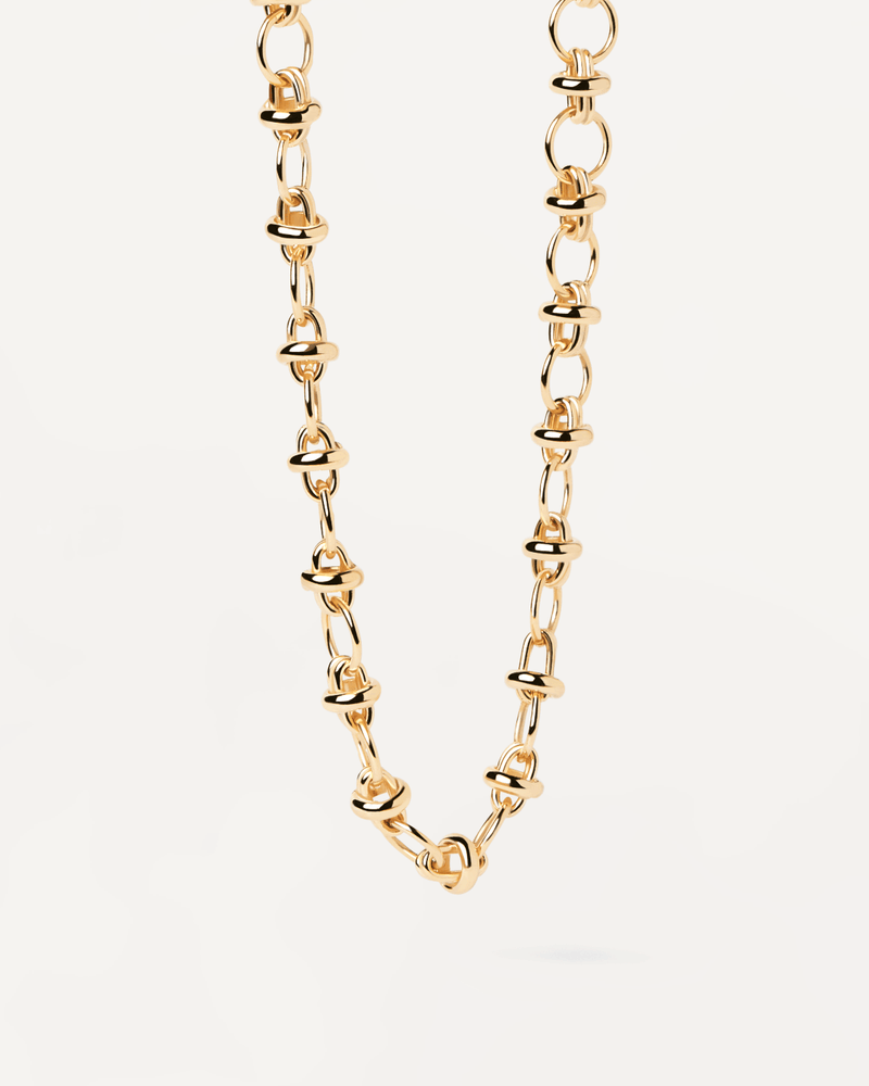 Meraki Chain Necklace - 
  
    Sterling Silver / 18K Gold plating
  
