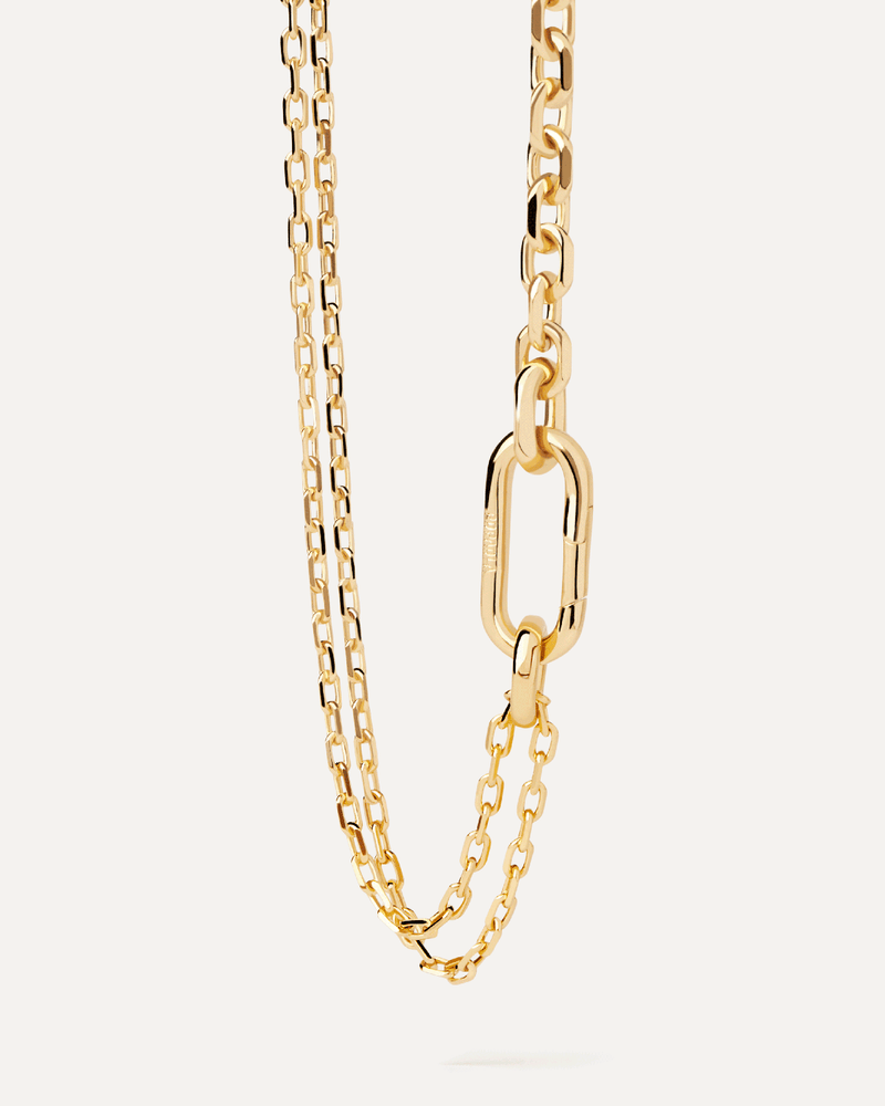 Vesta Chain Necklace - 
  
    Brass / 18K Gold plating
  
