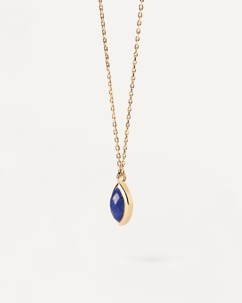 Lapislazuli Nomad Halskette - 
  
    Sterling Silber / 18K Goldplattierung
  
