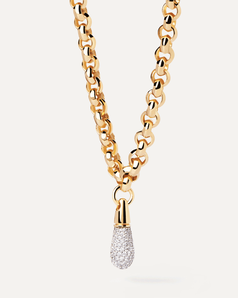Jazz Chain Necklace - 
  
    Sterling Silver / 18K Gold plating
  
