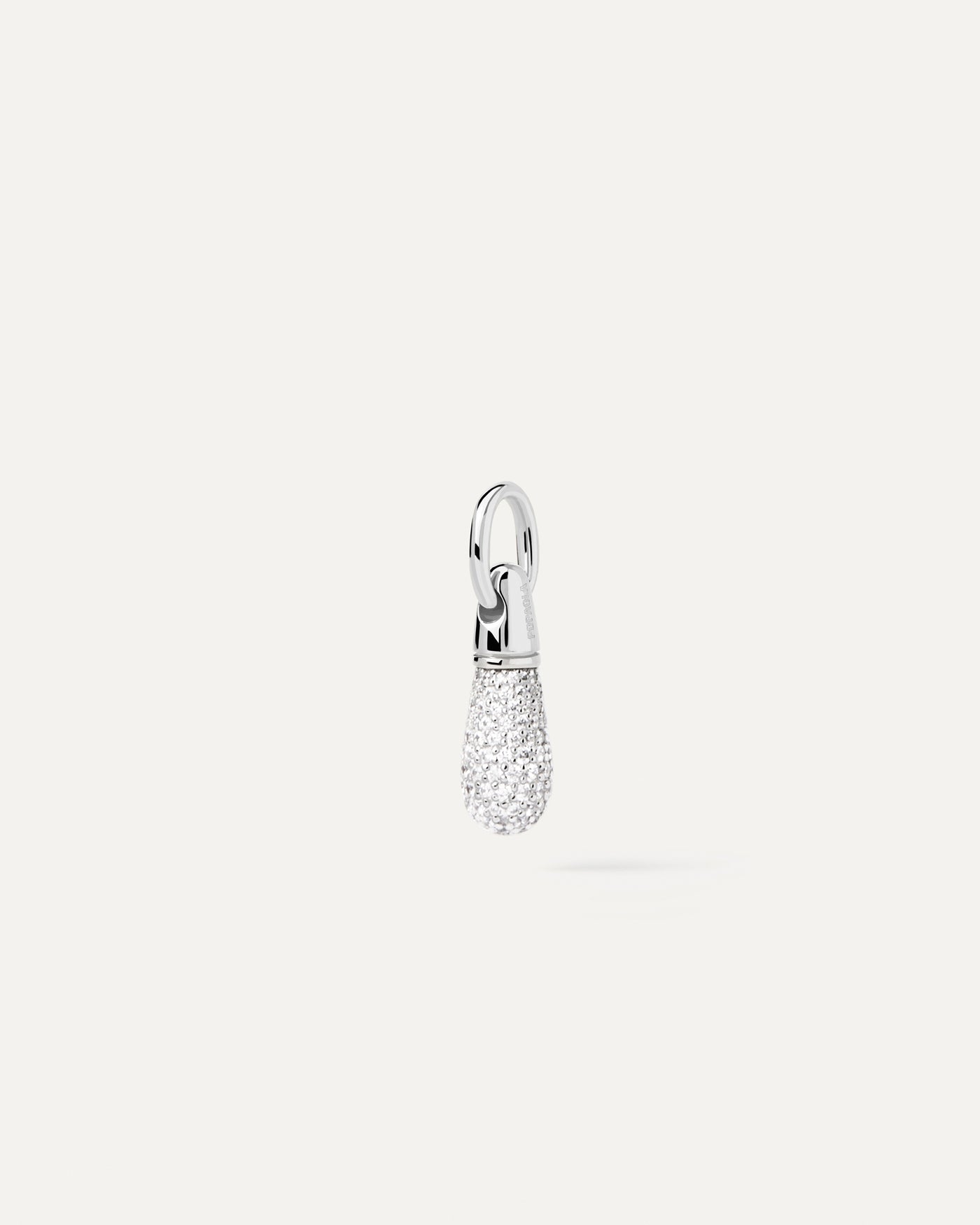 2023 Selection | Pavé Drop Silver Pendant. Get the latest arrival from PDPAOLA. Place your order safely and get this Best Seller. Free Shipping.