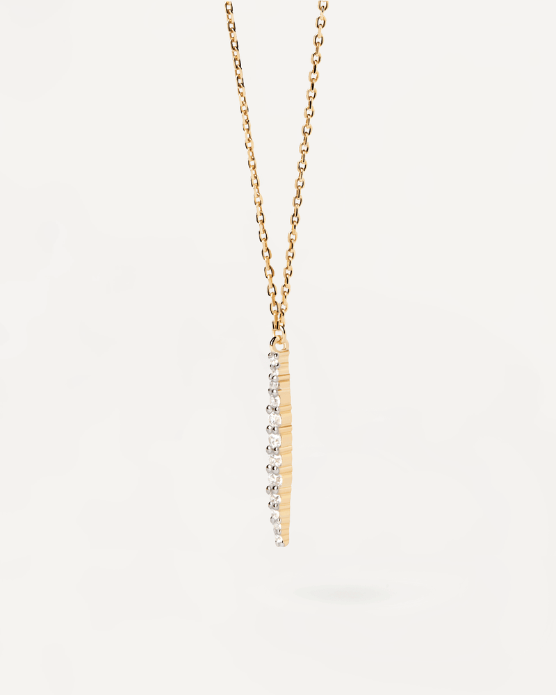 Diamonds and Gold Kate Necklace - 
  
    18K Gold
  
