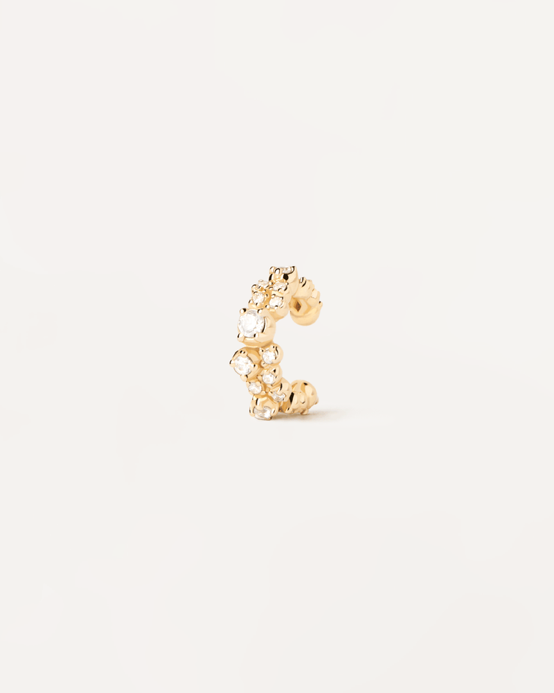 Ear Cuff Bubble - 
  
    Plata de Ley / Baño de Oro 18K
  
