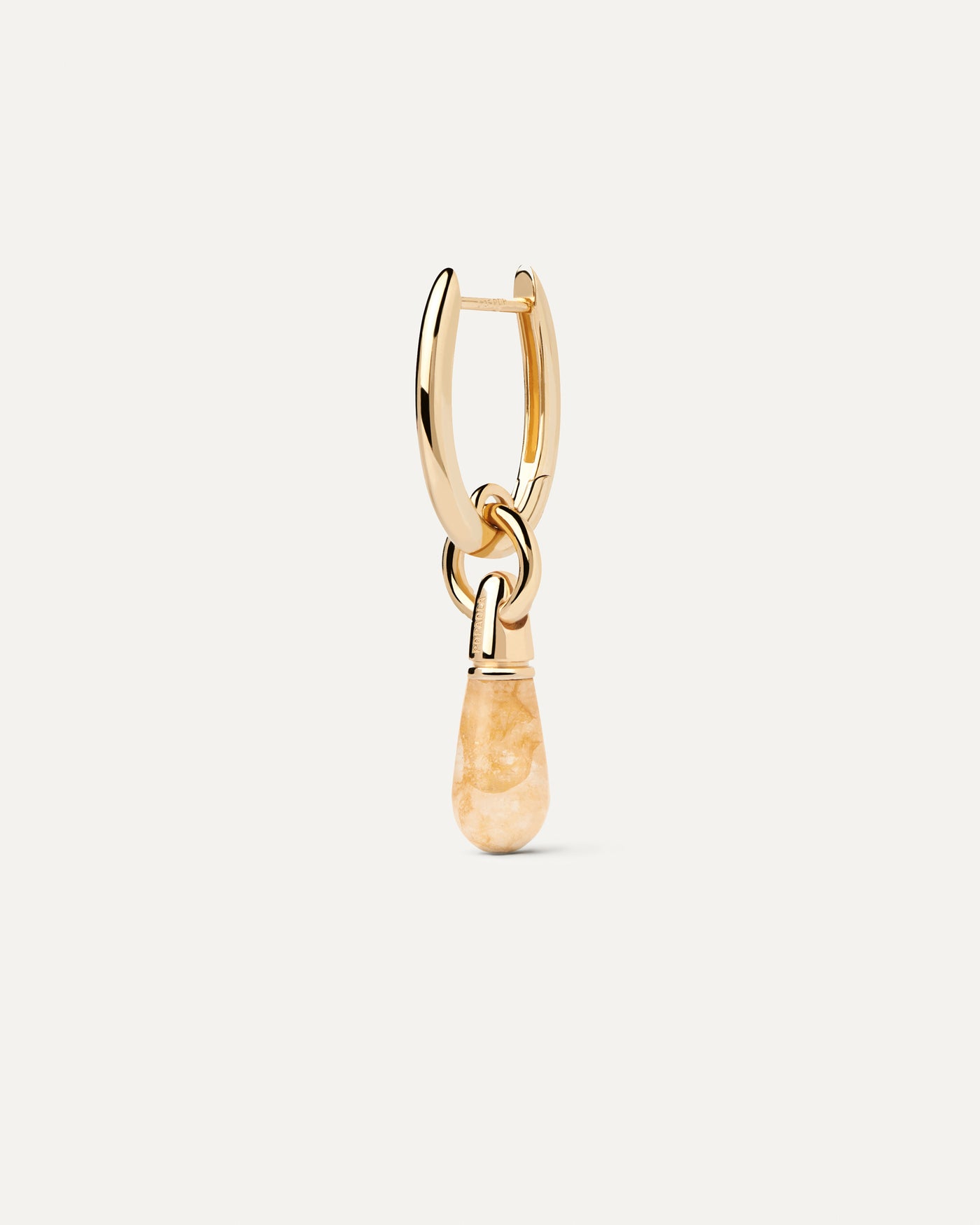 2023 Selection | Yellow Aventurine Jupiter Single Hoop. Get the latest arrival from PDPAOLA. Place your order safely and get this Best Seller. Free Shipping.