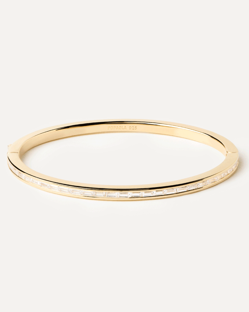 Viena Bangle - 
  
    Sterling Silver / 18K Gold plating
  
