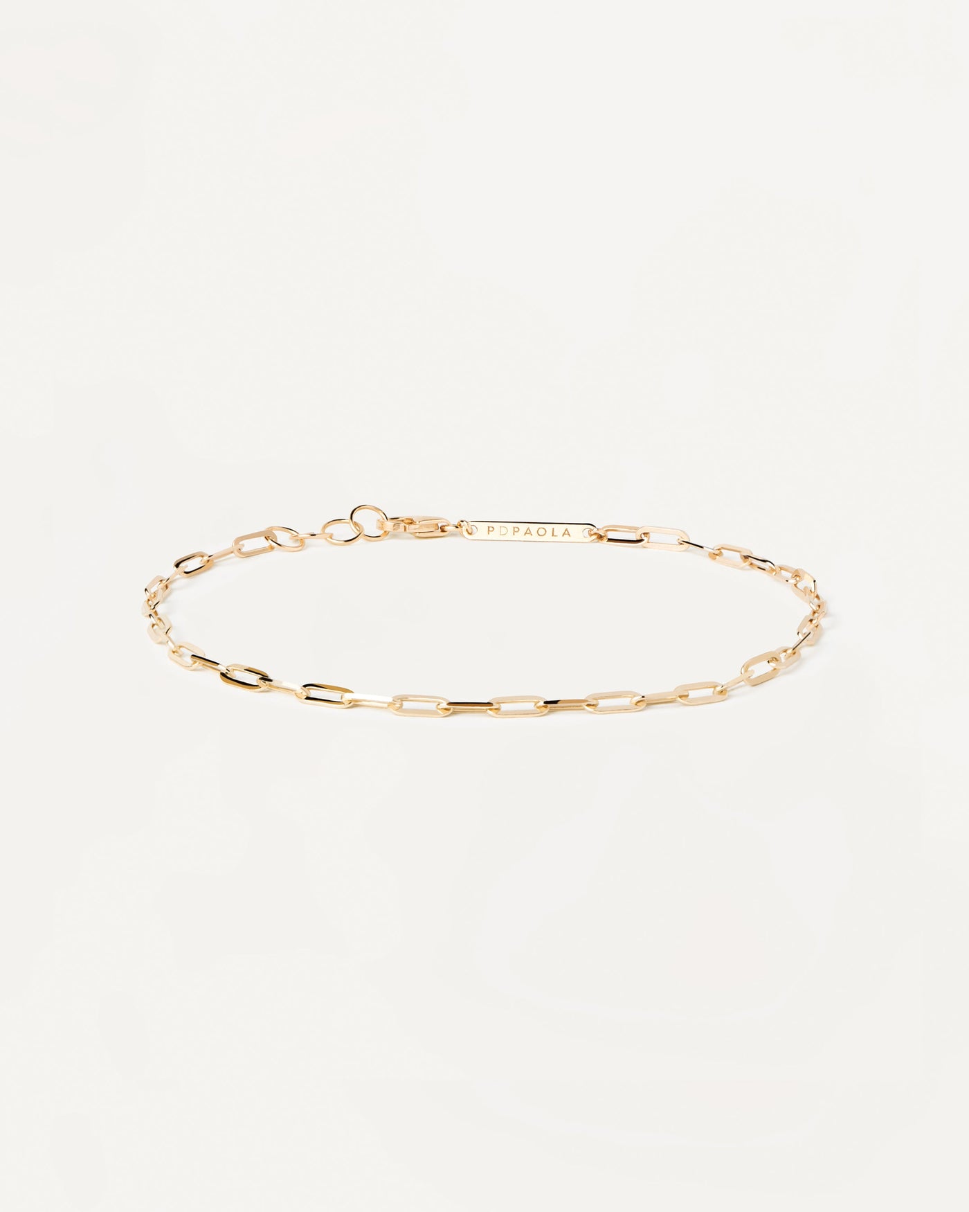 2023 Selection | Gold Cable Chain Bracelet. 18K solid yellow gold chain bracelet with cable links. Get the latest arrival from PDPAOLA. Place your order safely and get this Best Seller. Free Shipping.