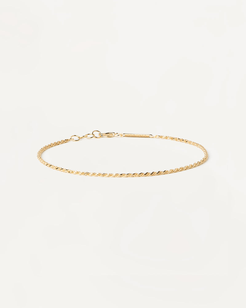 Gold Rope Chain Bracelet - 
  
    18K Gold
  
