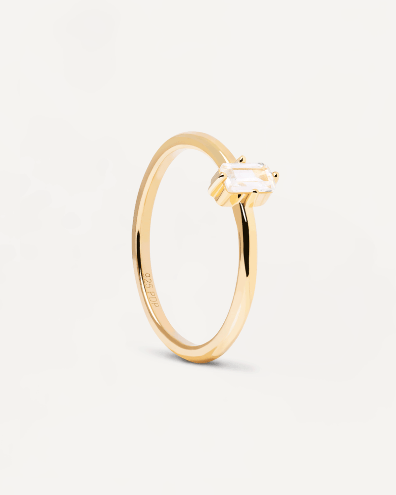 Mia Ring - 
  
    Sterling Silver / 18K Gold plating
  
