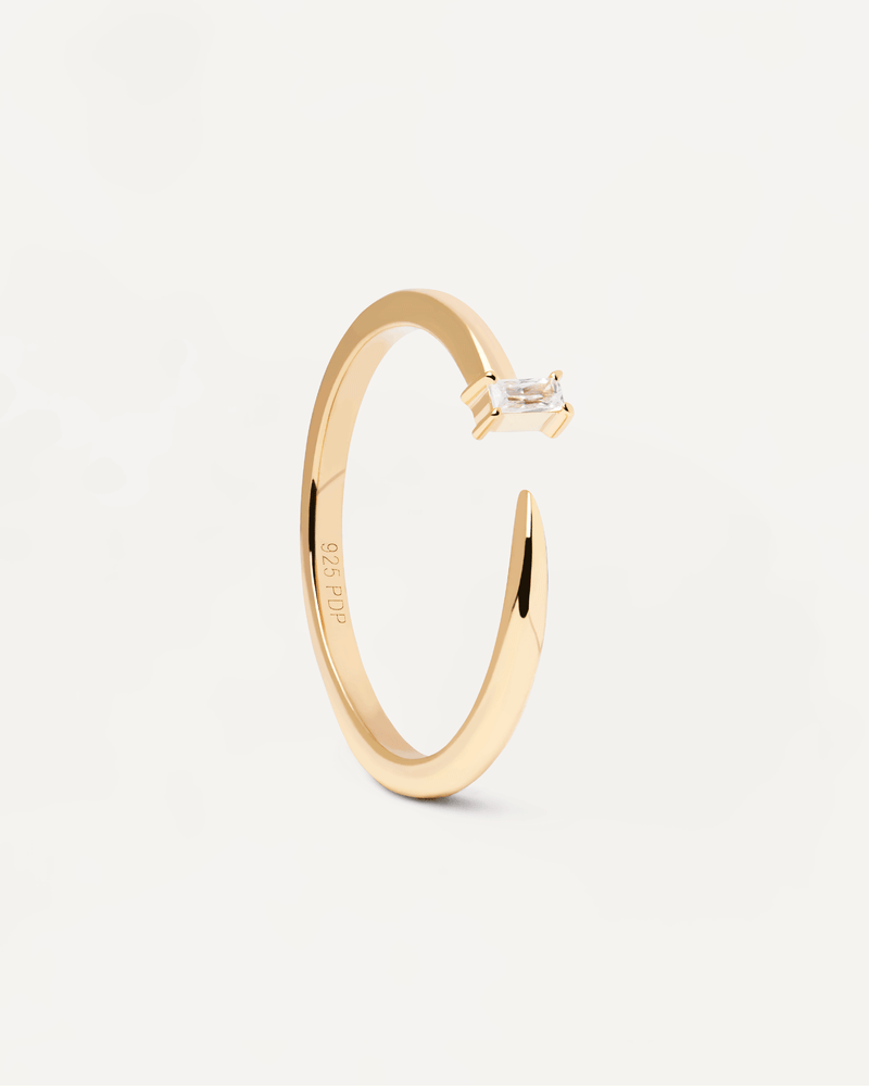 Anillo Suzi - 
  
    Plata de Ley / Baño de Oro 18K
  
