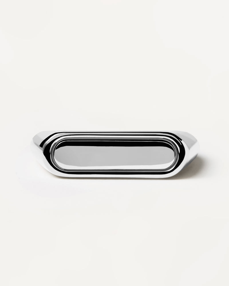 Ribbon Stamp Silver Ring - 
  
    Sterling Silber
  
