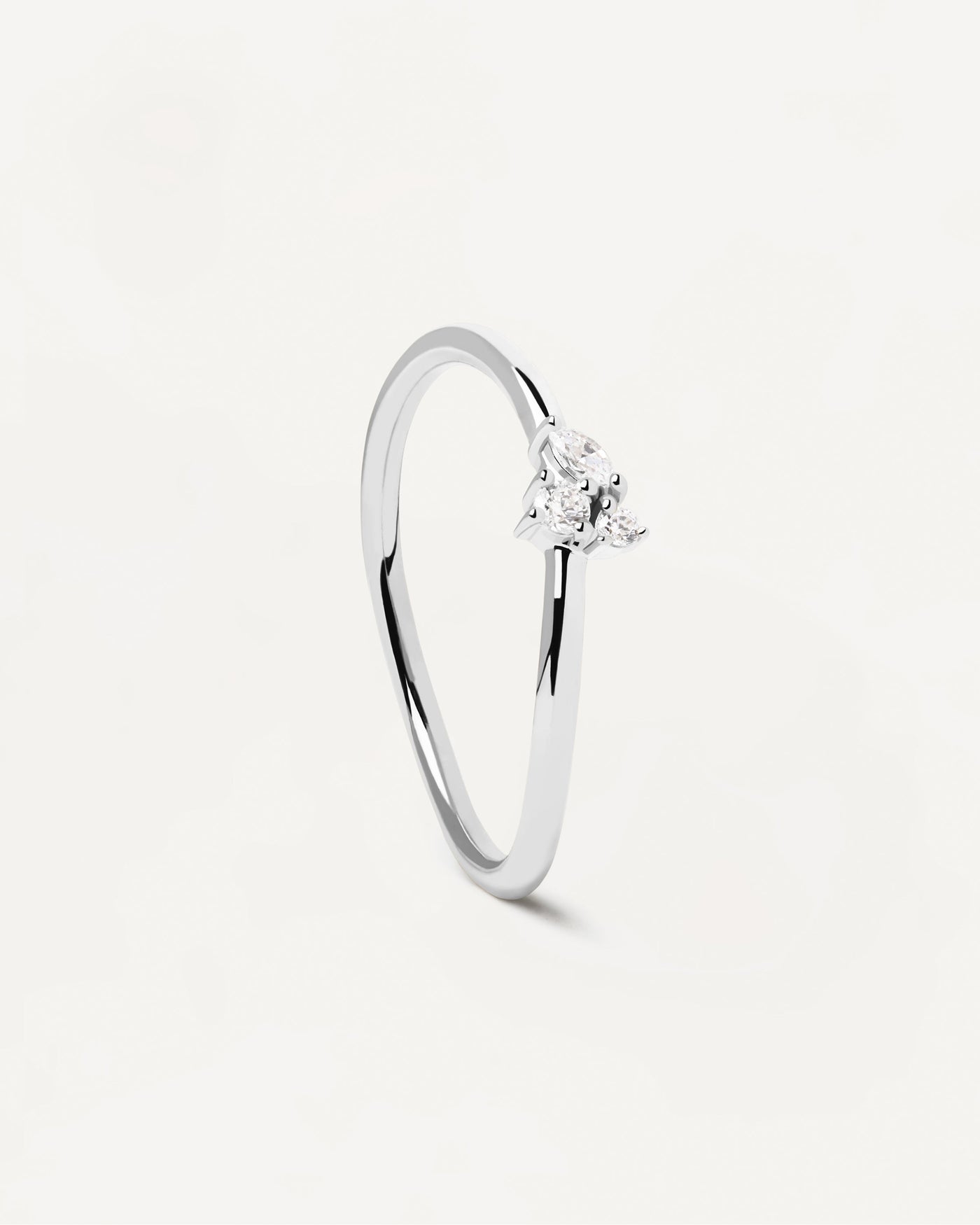Lua Silver Ring PDPAOLA