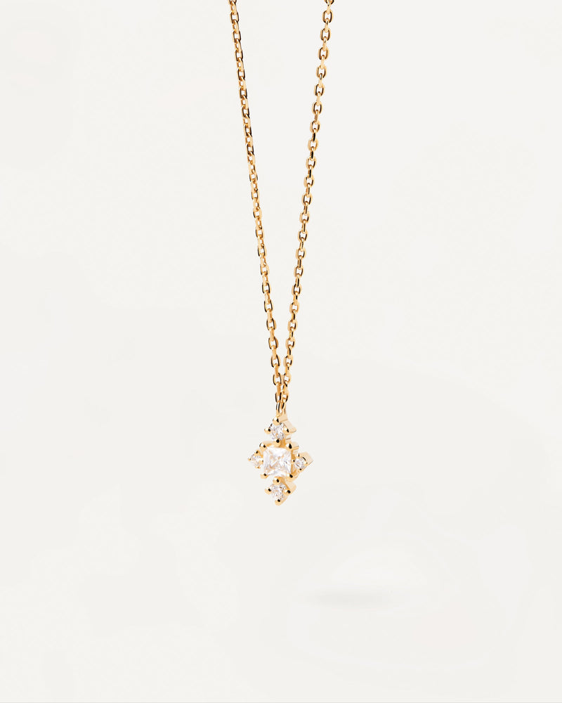 Laura Necklace - 
  
    Sterling Silver / 18K Gold plating
  
