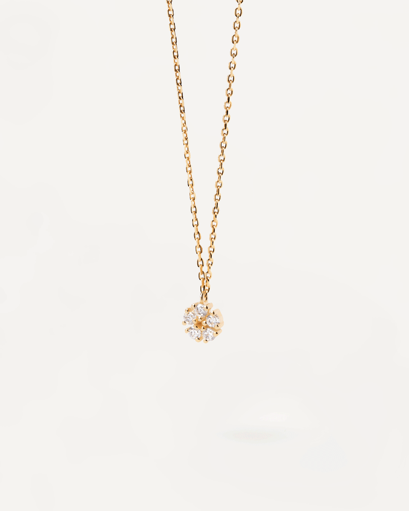 Daisy Necklace - 
  
    Sterling Silver / 18K Gold plating
  
