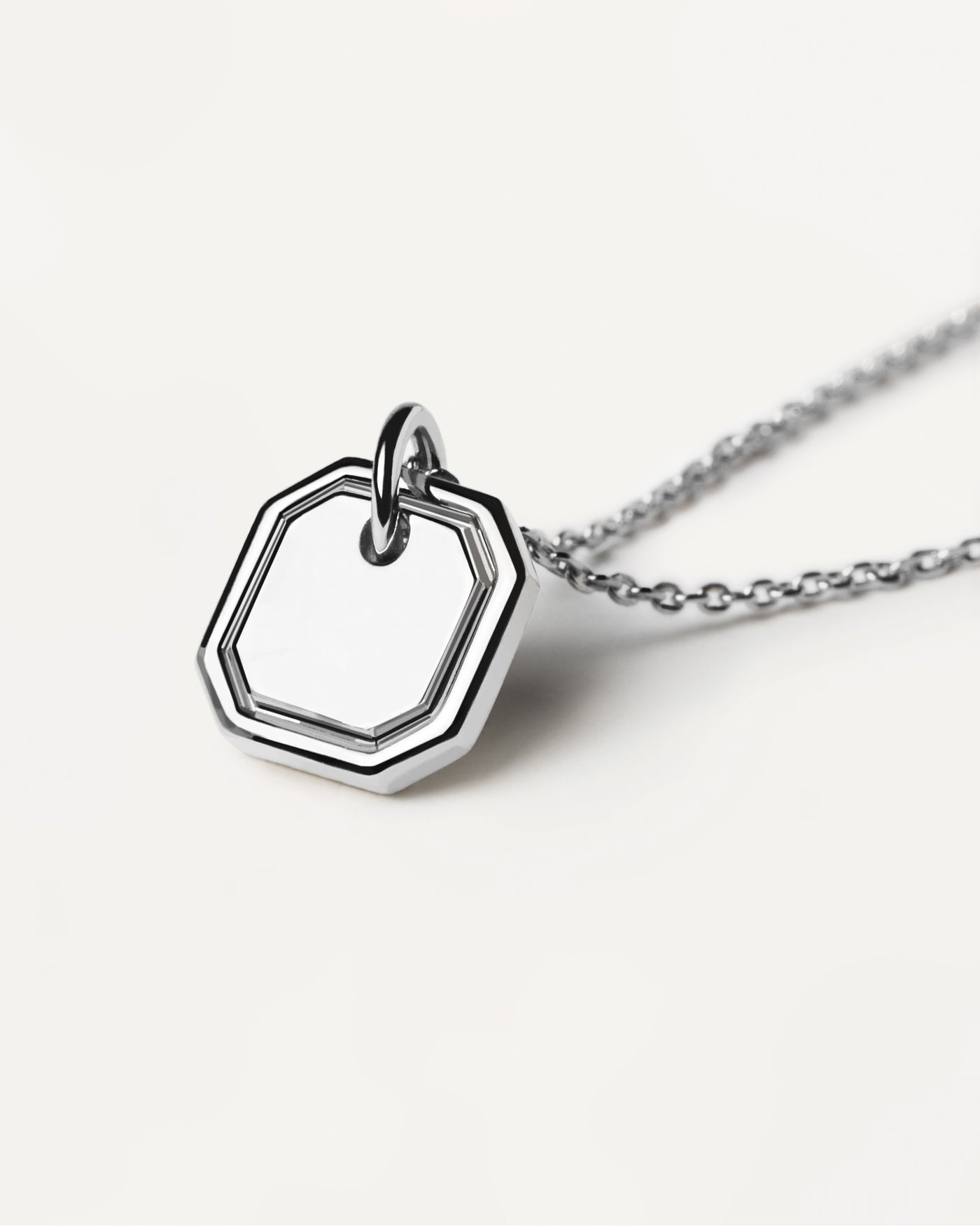 Octet Silver Necklace 
  
    Argent massif
  
