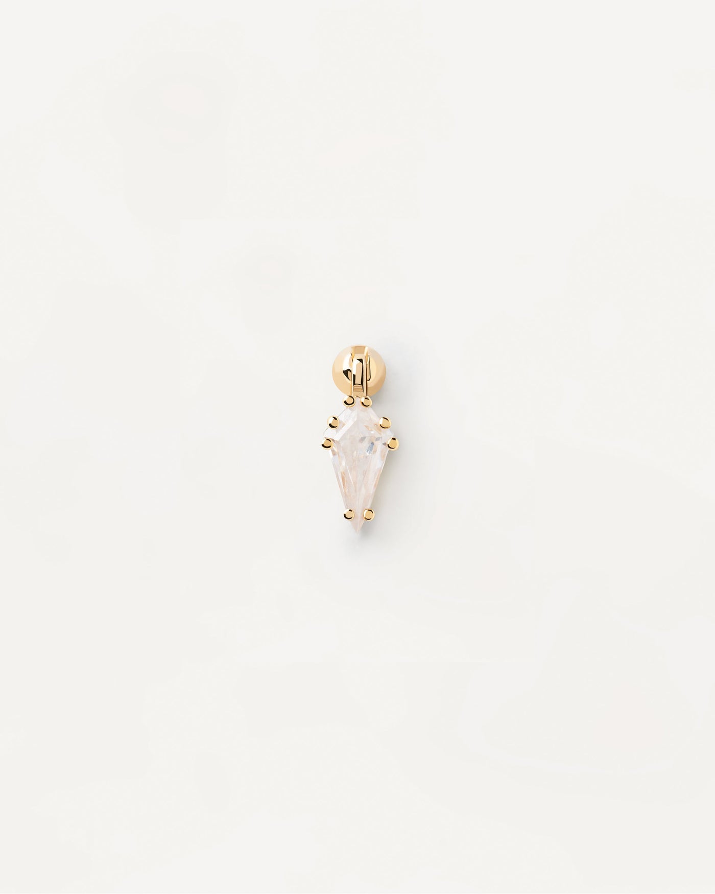 Lua Single Earring - 
  
    Sterling Silver / 18K Gold plating
  

