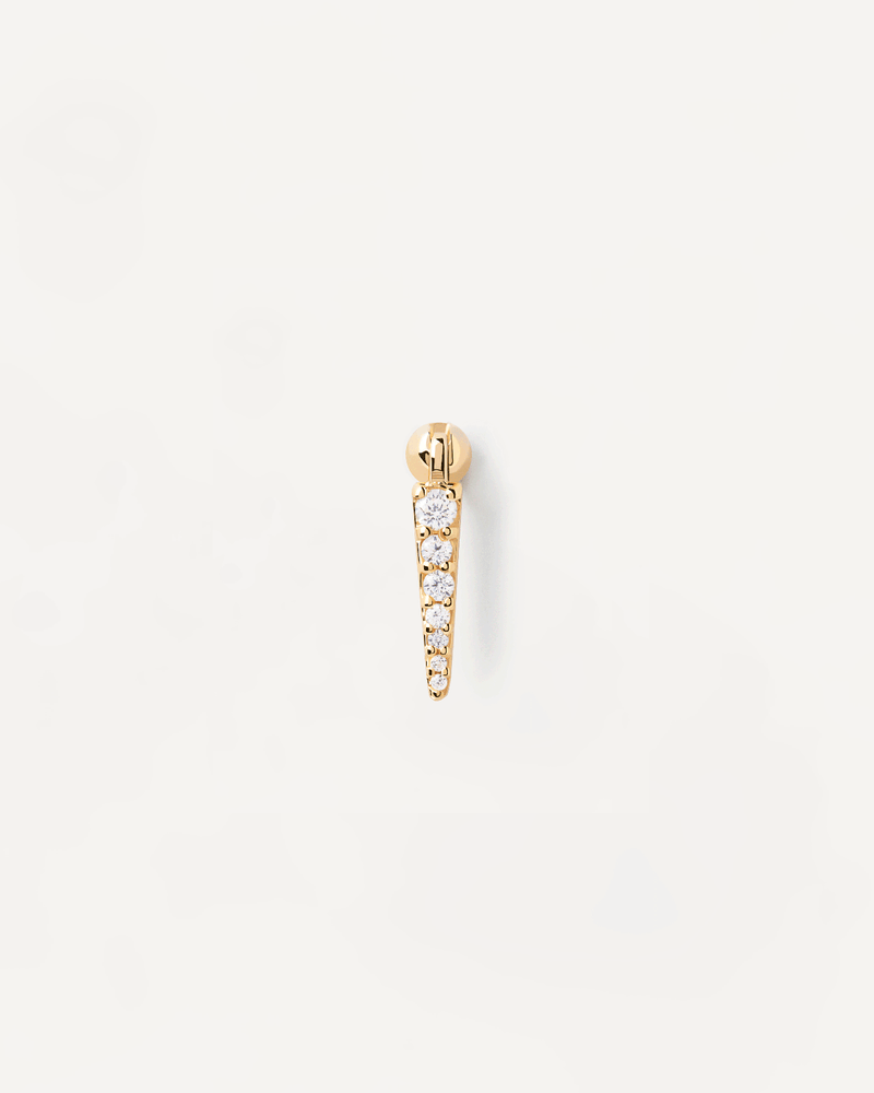 Vero Single Earring - 
  
    Sterling Silver / 18K Gold plating
  
