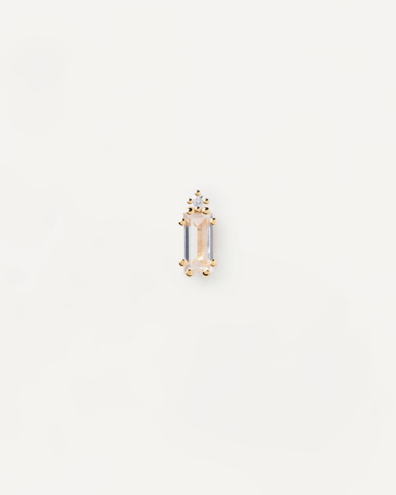 Bea Einzelner Ohrring - 
  
    Sterling Silber / 18K Goldplattierung
  
