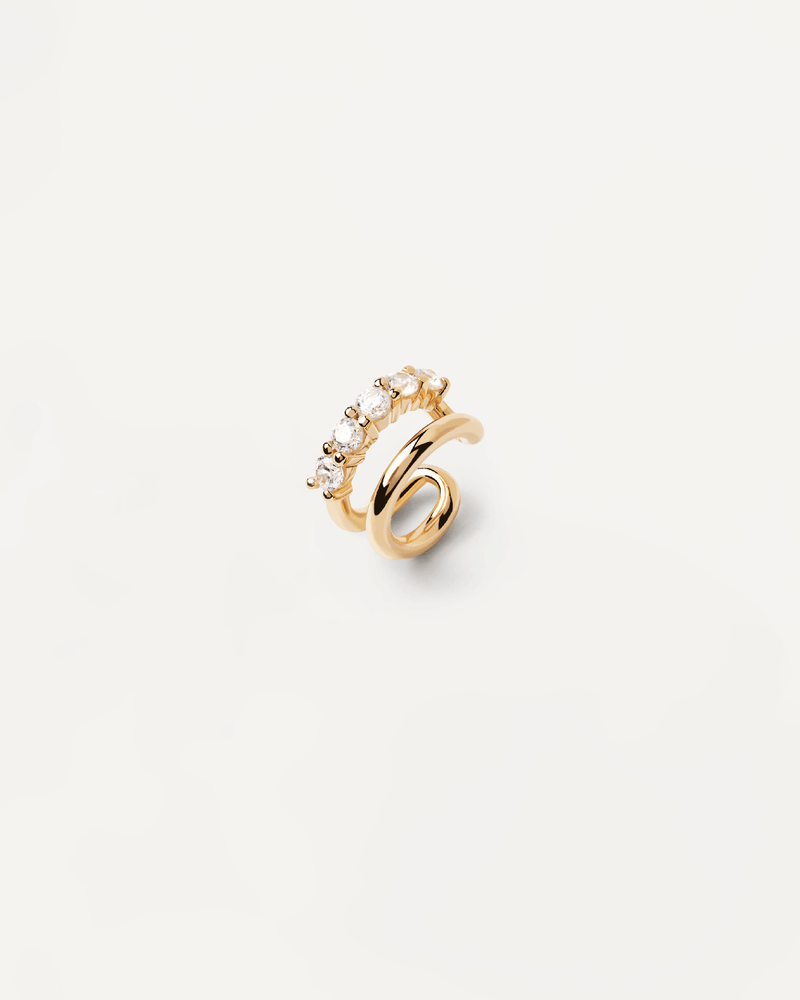 Alexia Ear Cuff - 
  
    Sterling Silver / 18K Gold plating
  
